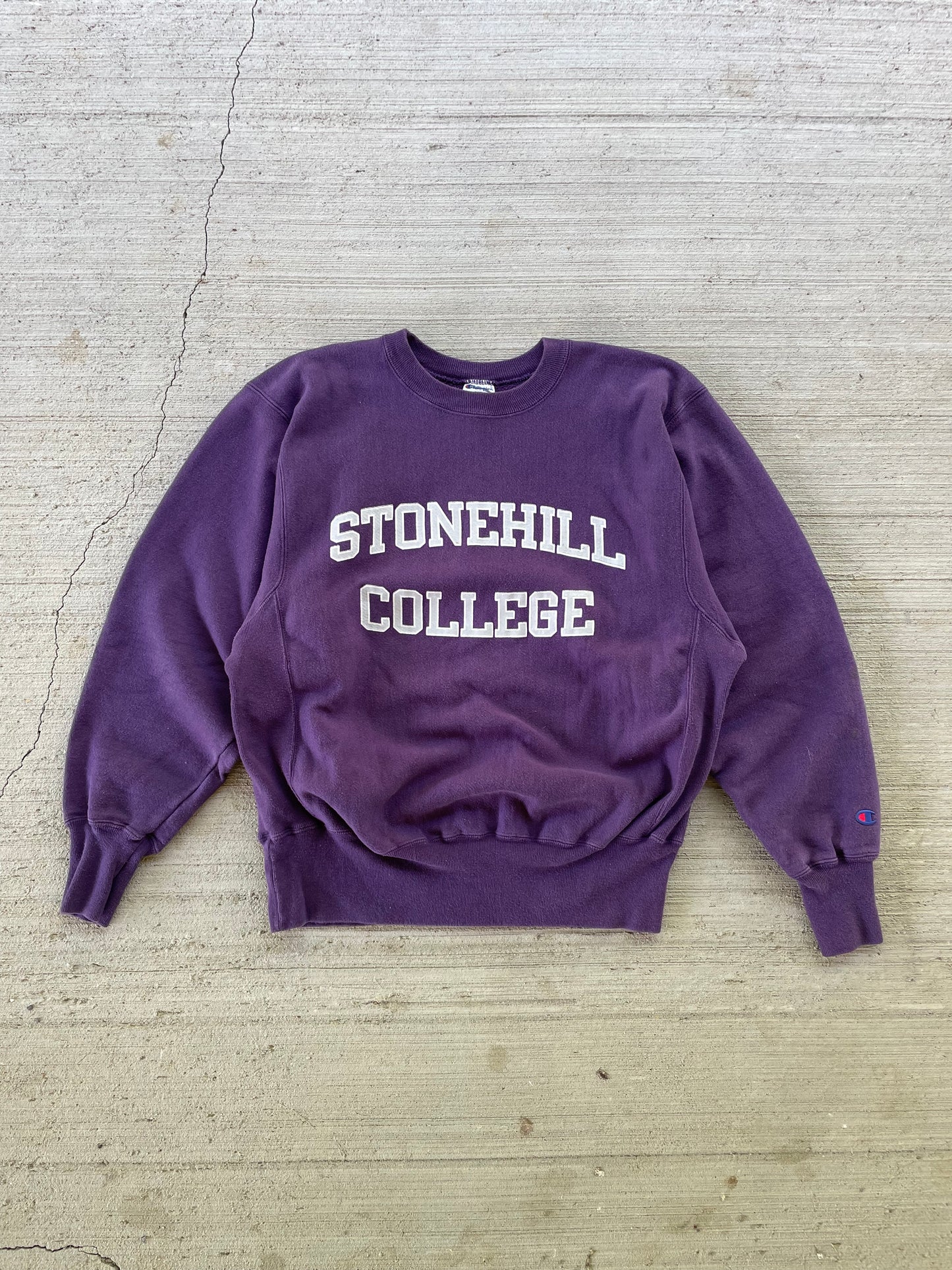 Vintage 2000s Stonehill College Champion Crewneck