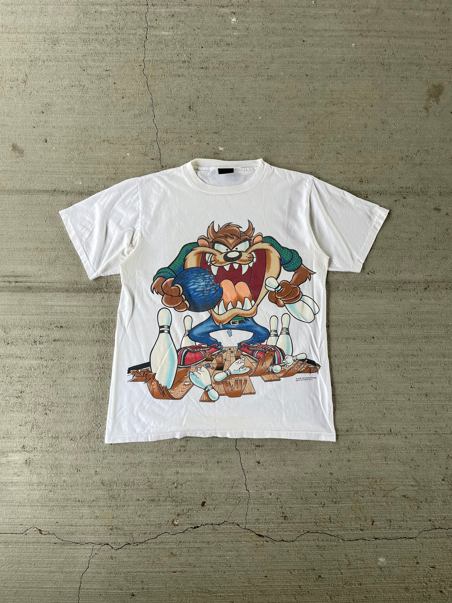 1995 Taz Bowling Tee