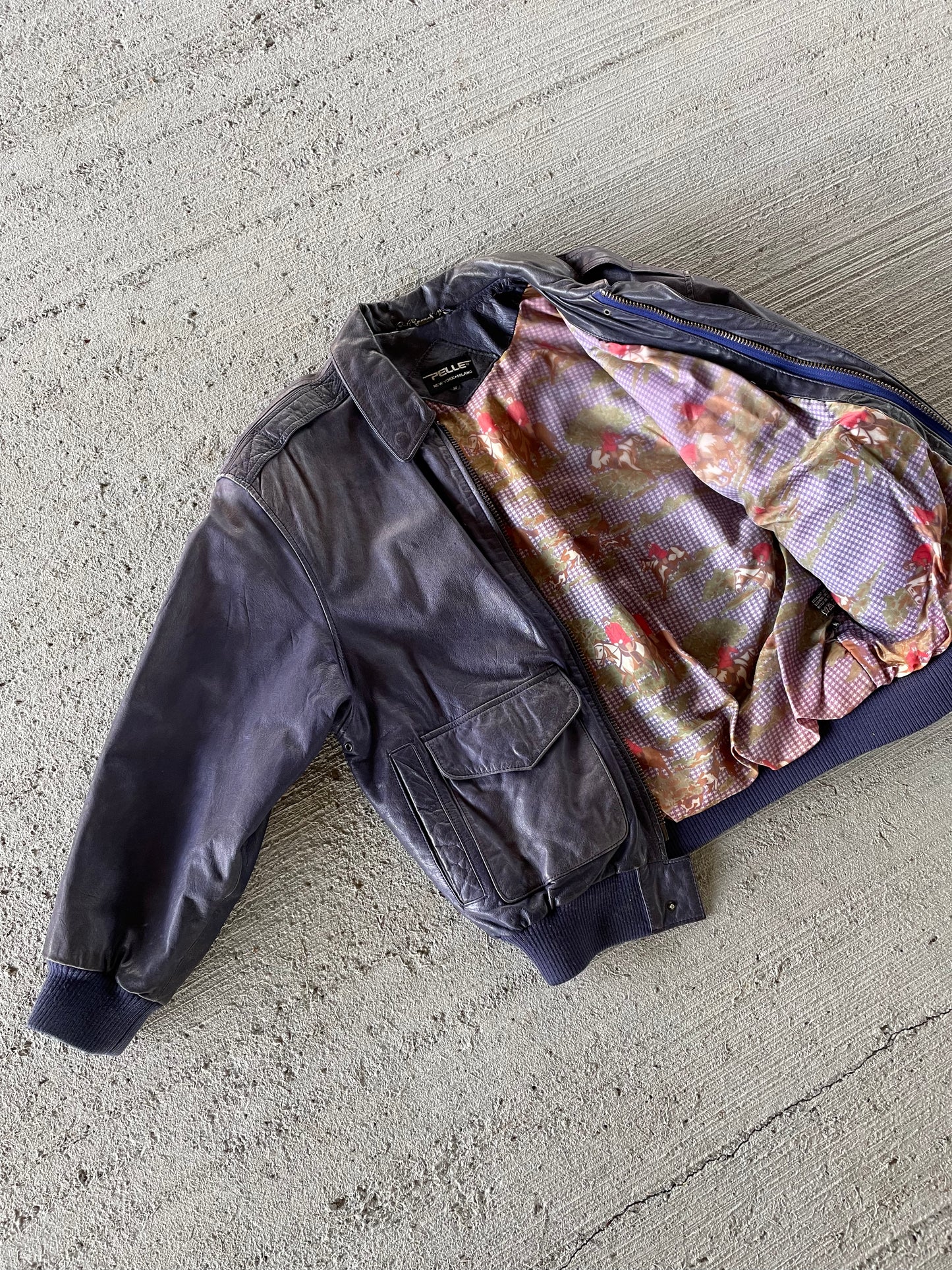 80s Pelle Leather Jacket