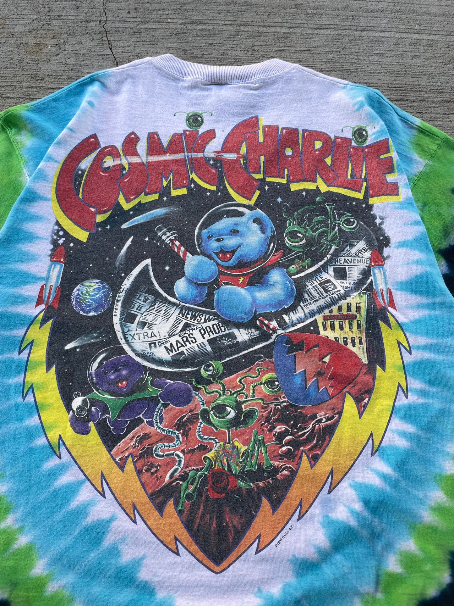 1997 Grateful Dead ‘Cosmic Charlie’ Tee