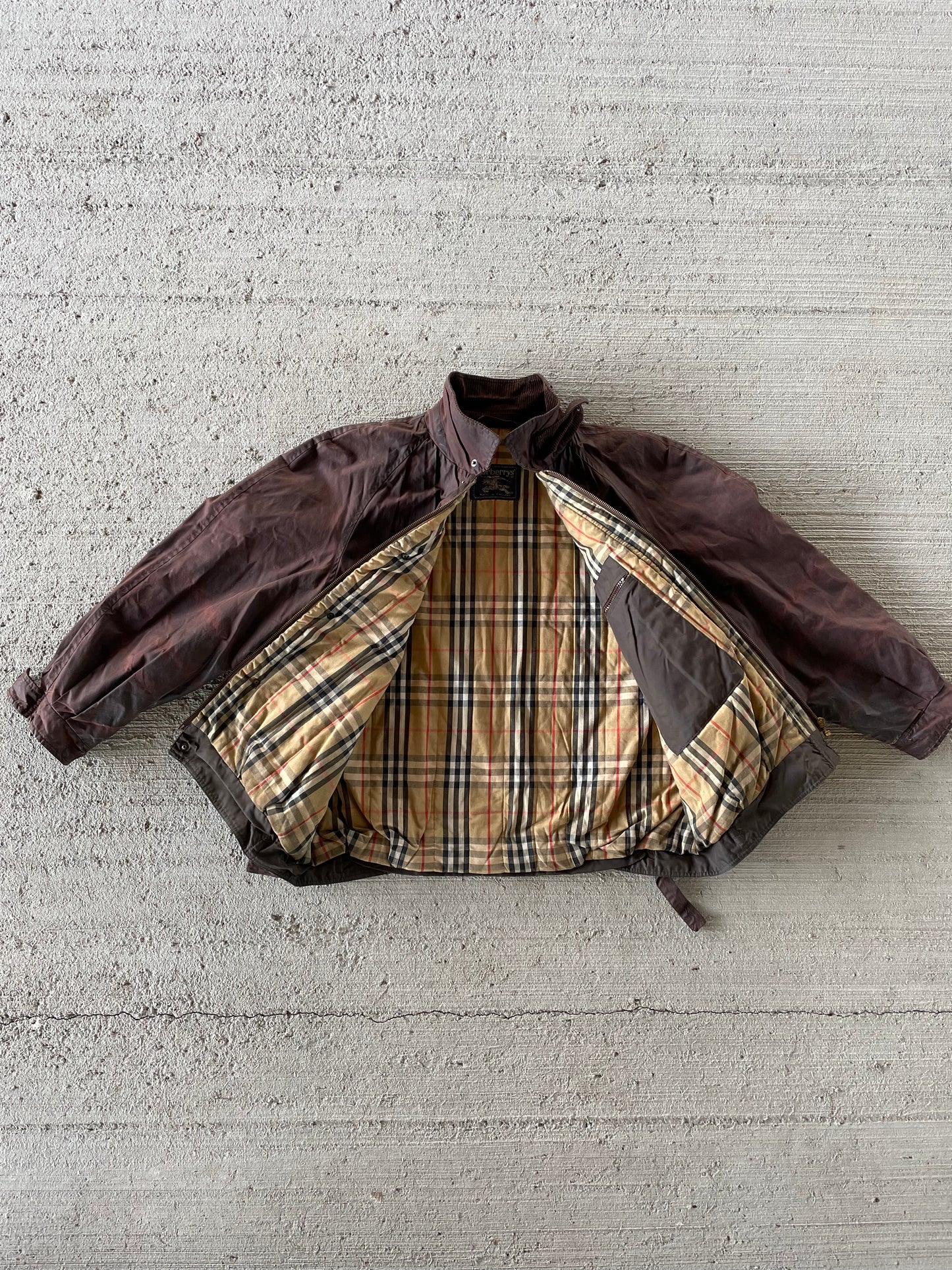 Vintage Burberrys Wax Coated Jacket