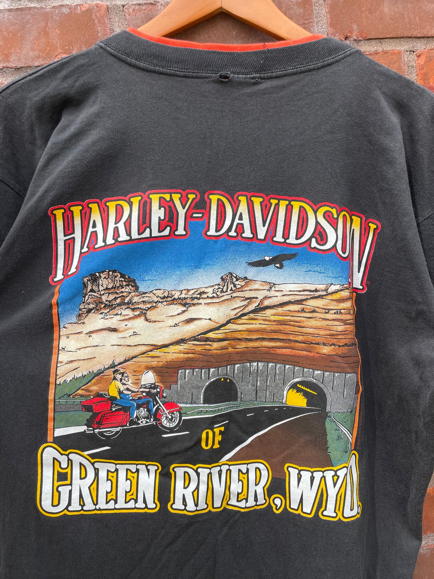 1990 Harley Davidson Green River Tee