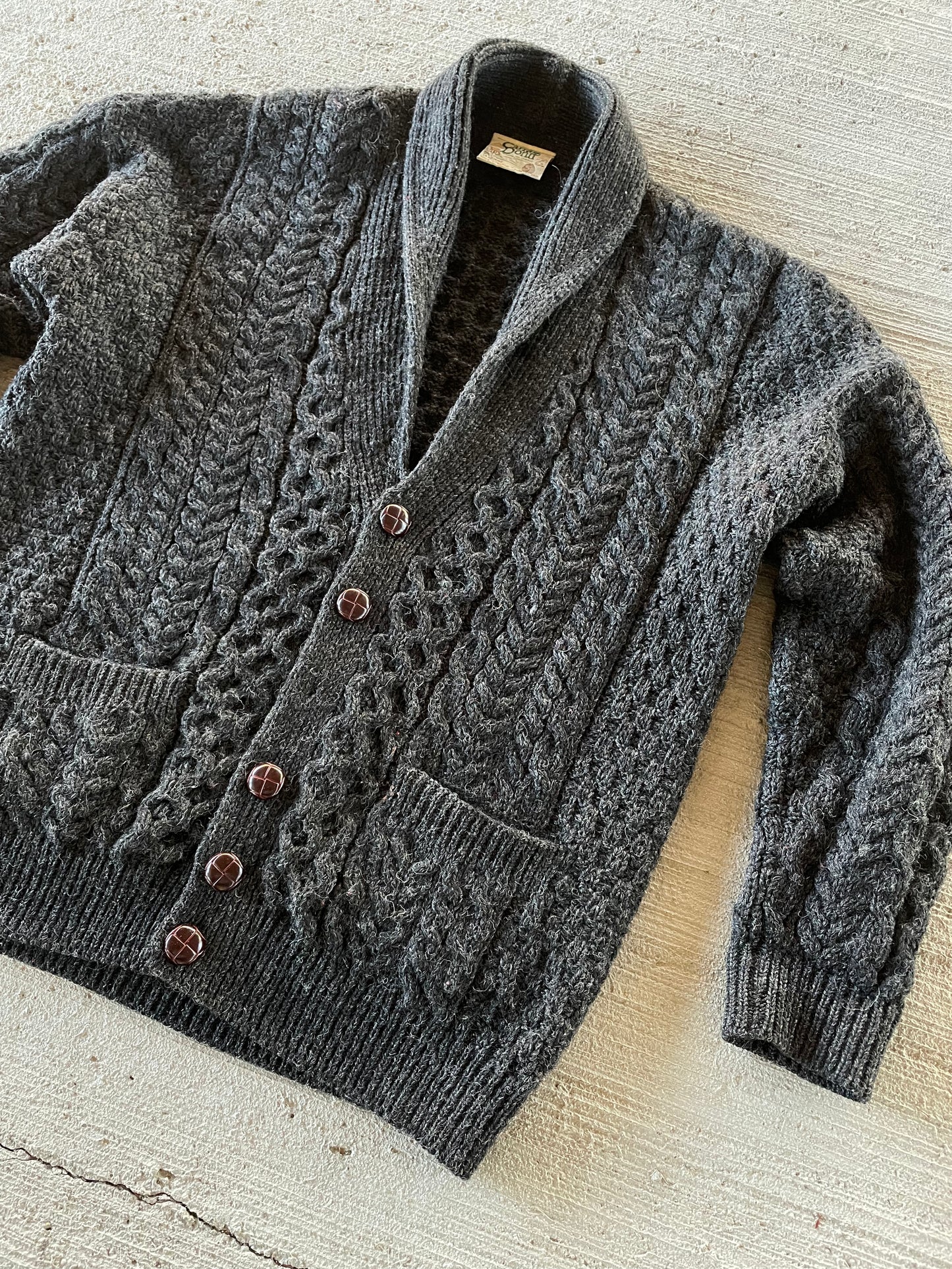 Vintage Carraig Donn Wool Cardigan