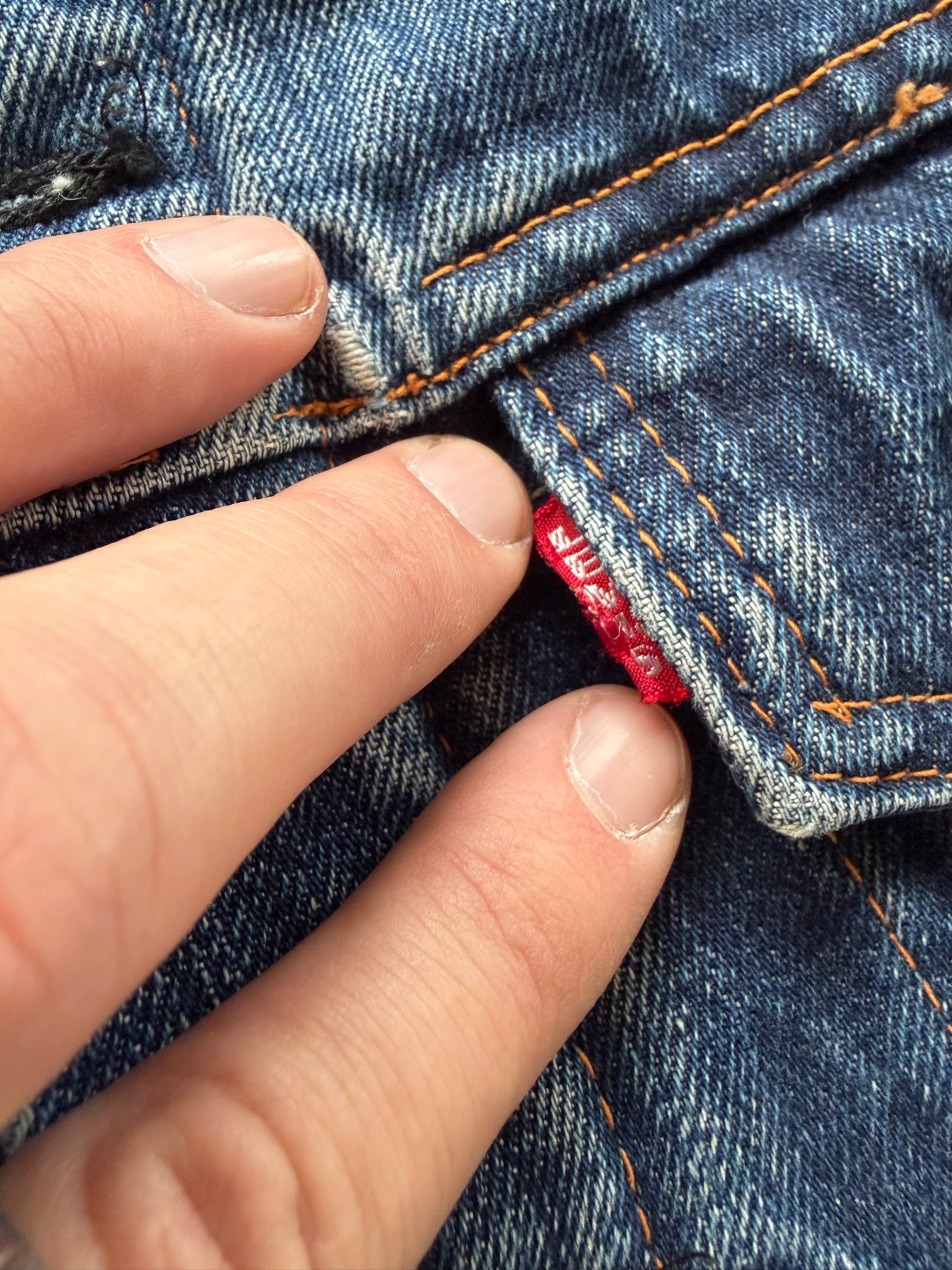 Vintage 60s Levi’s Type 3 Big E Lined Denim Jacket