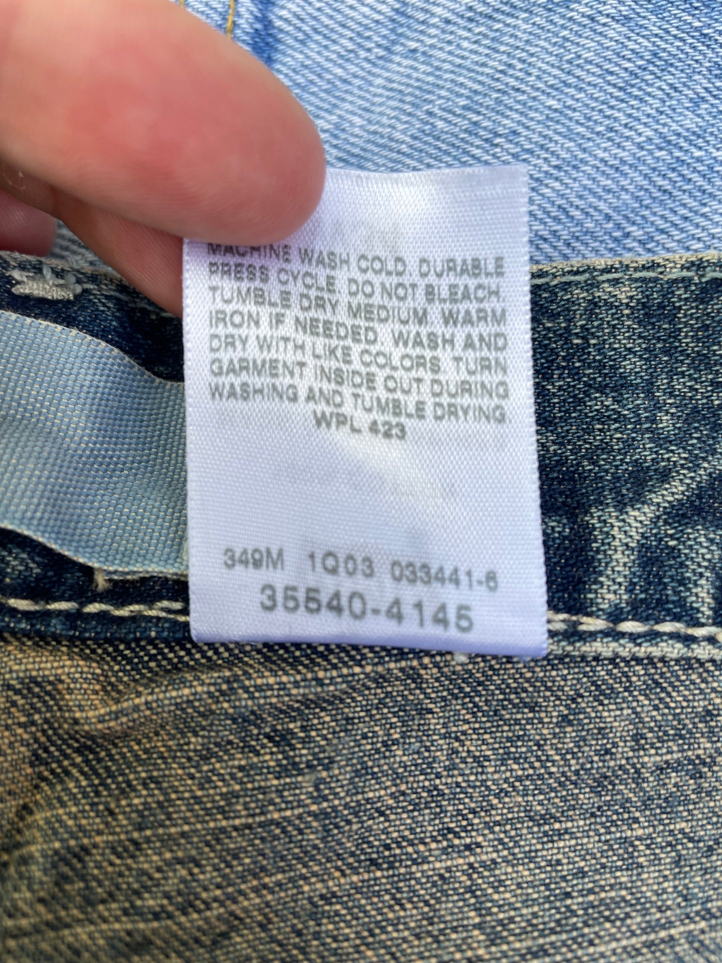 Y2K Levi’s Worker Denim Shorts