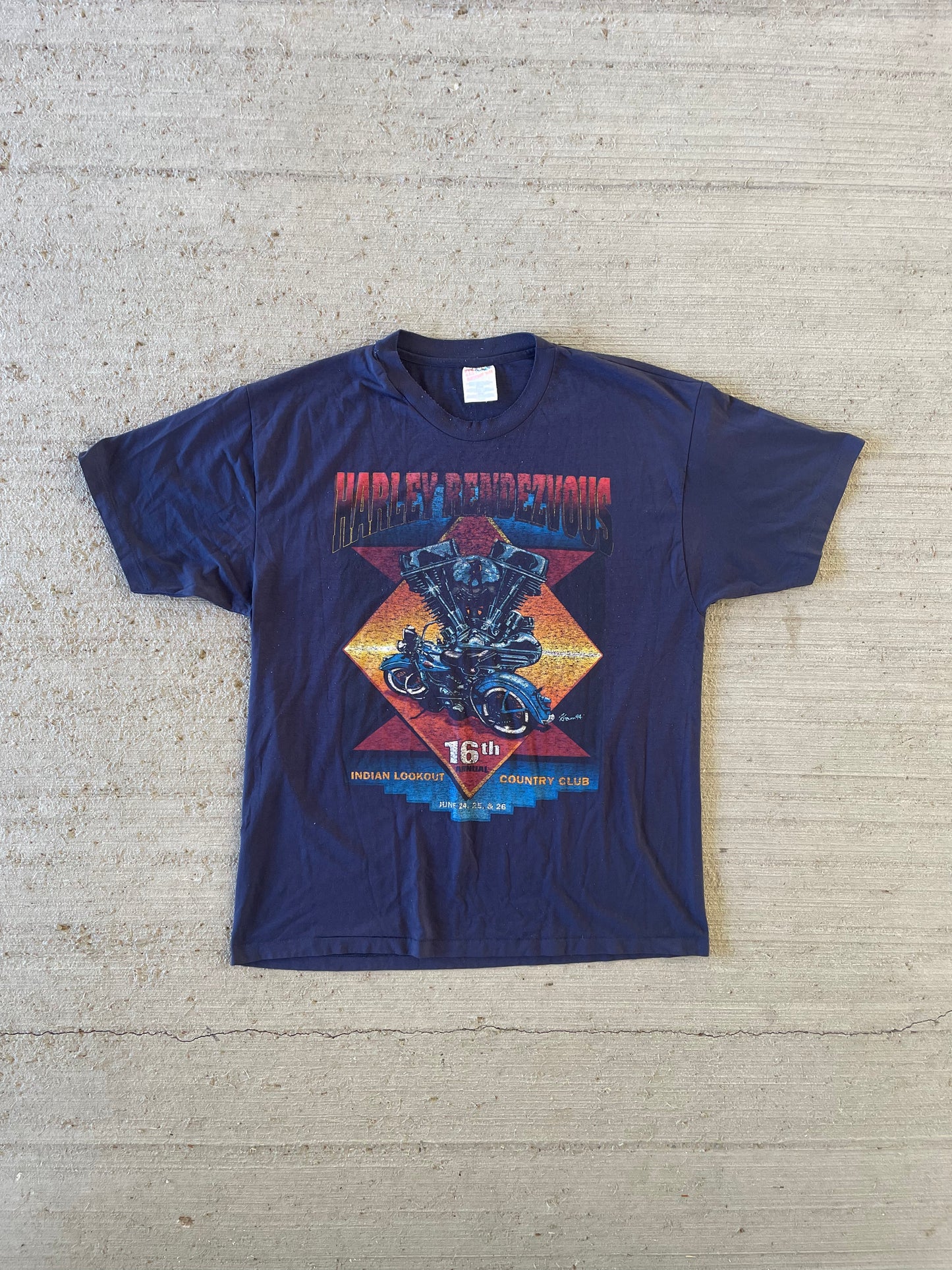 1994 Harley Rendezvous Tee