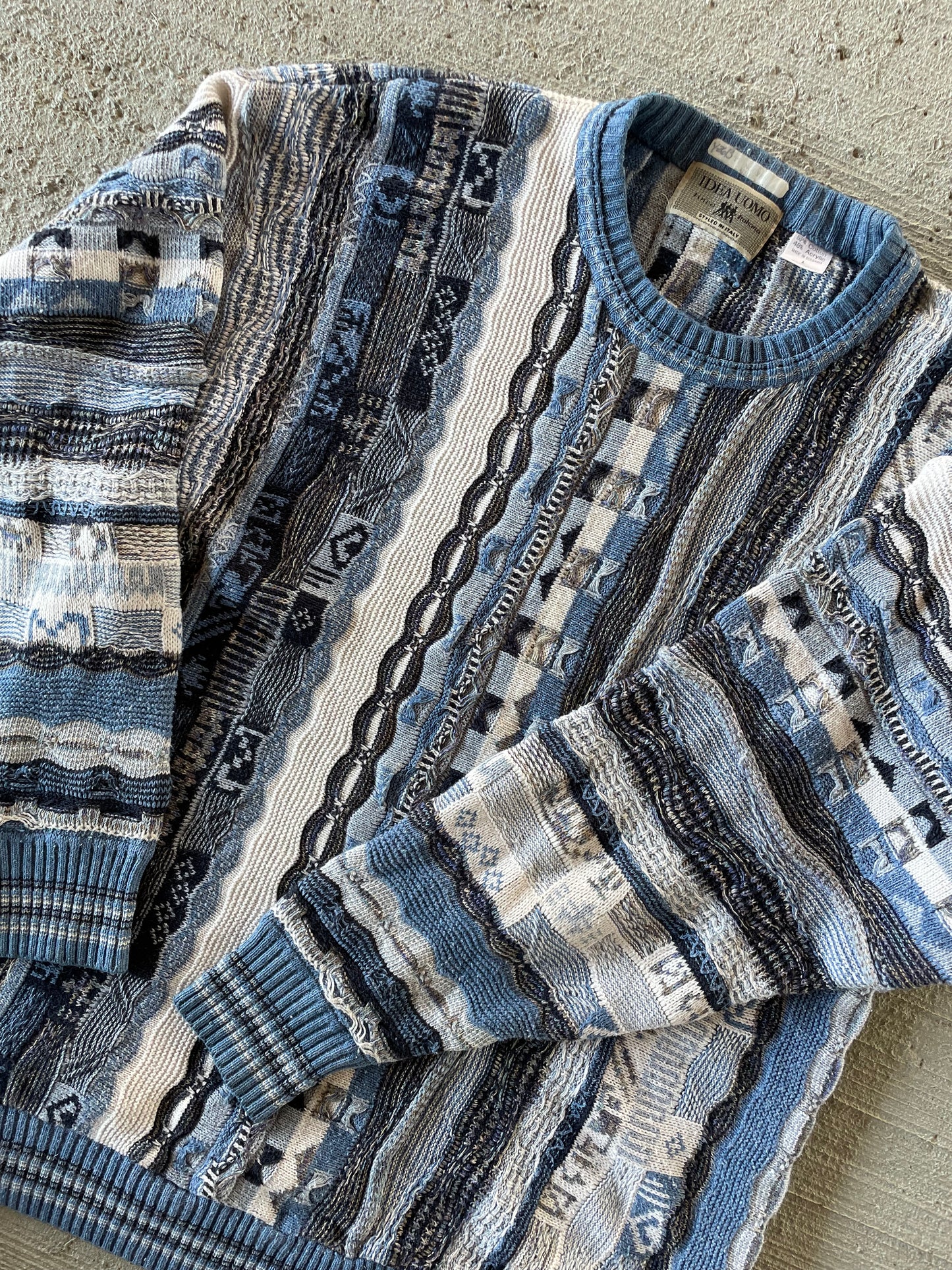 90s Idea Uomo Coogi Style Sweater