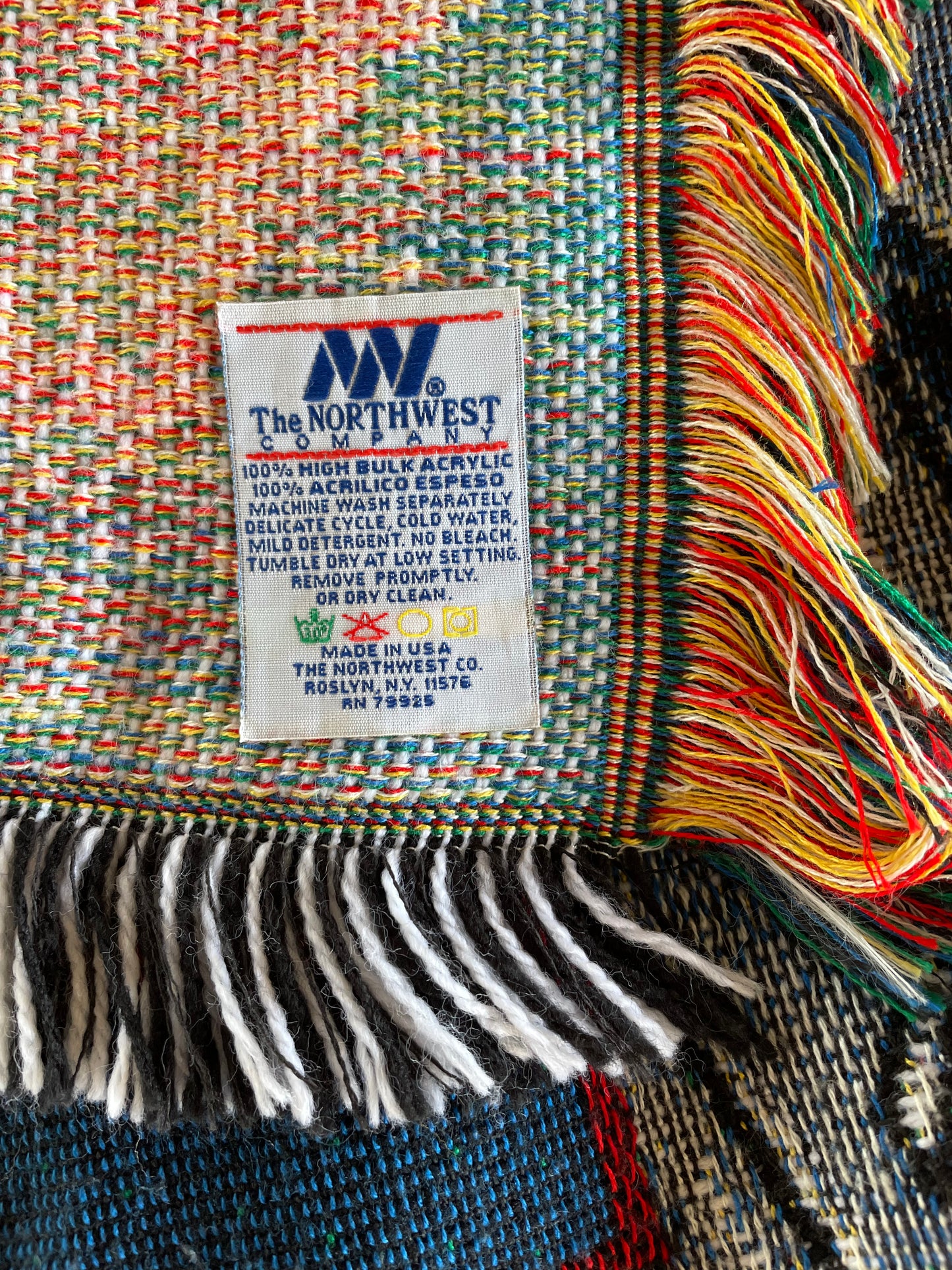 2000 NY Giants Tapestry Blanket