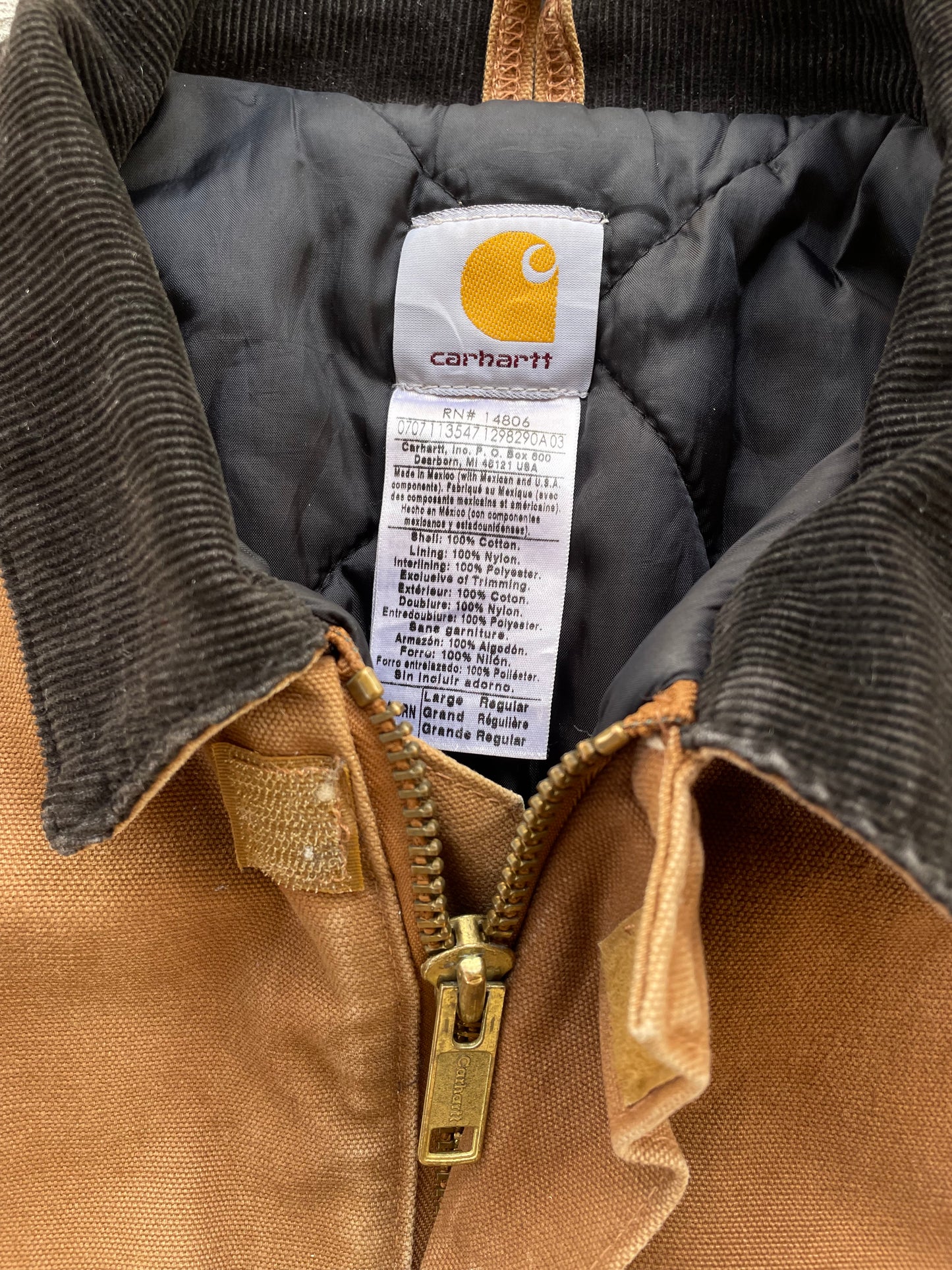 2007 Carhartt Arctic Duck Jacket