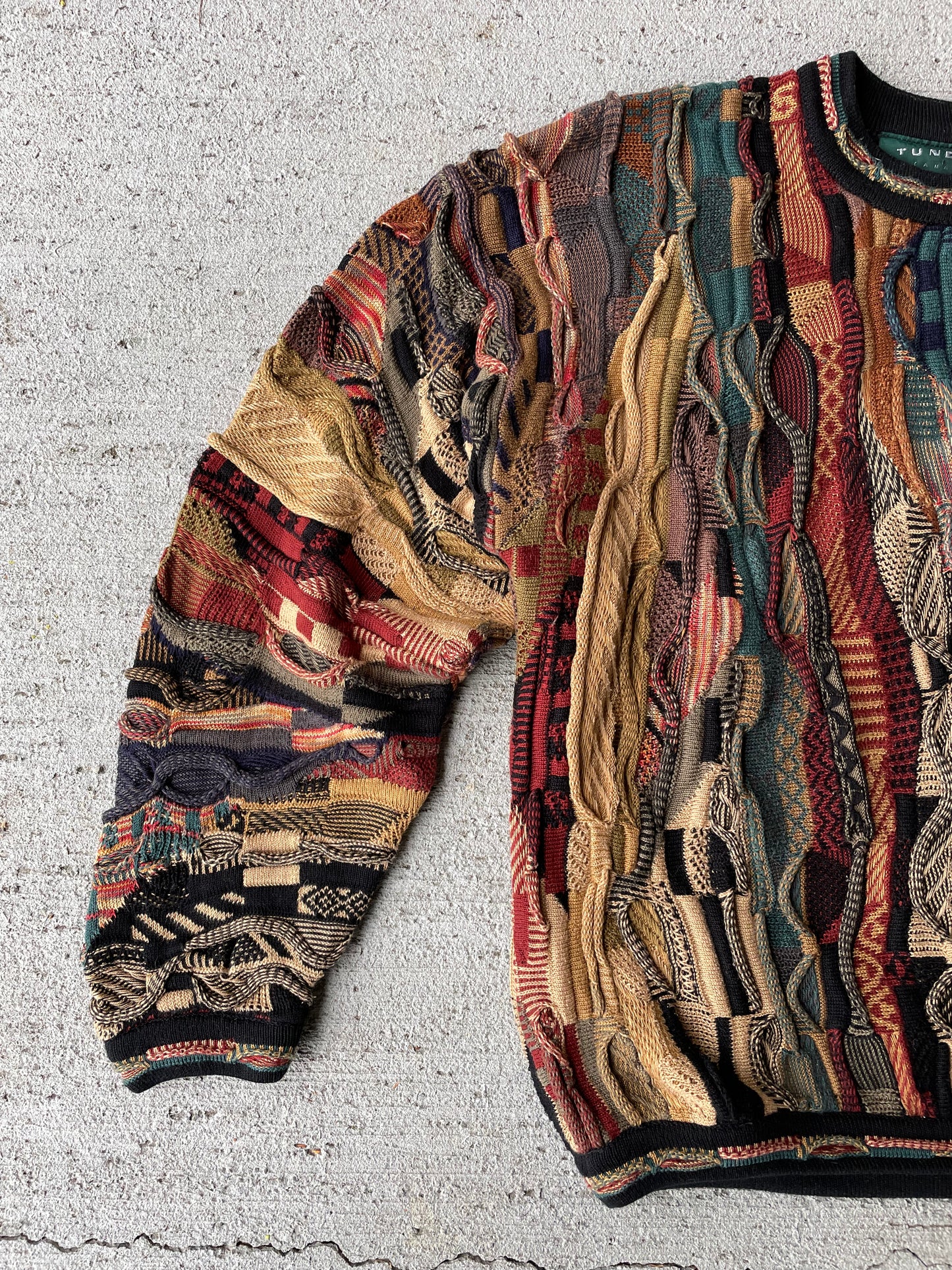 1990s Coogi Style Tundra Sweater