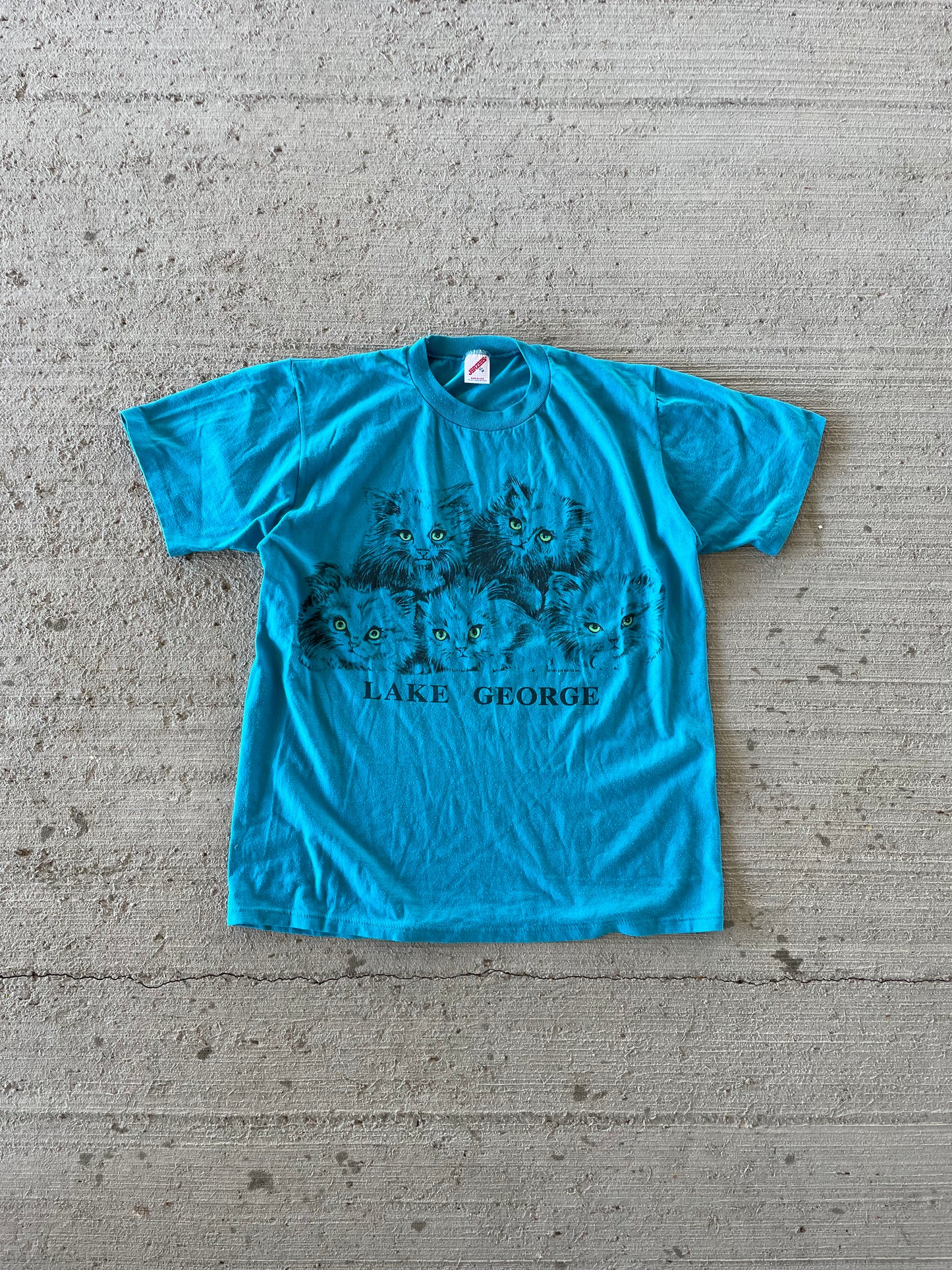 1991 Lake George Cats tee
