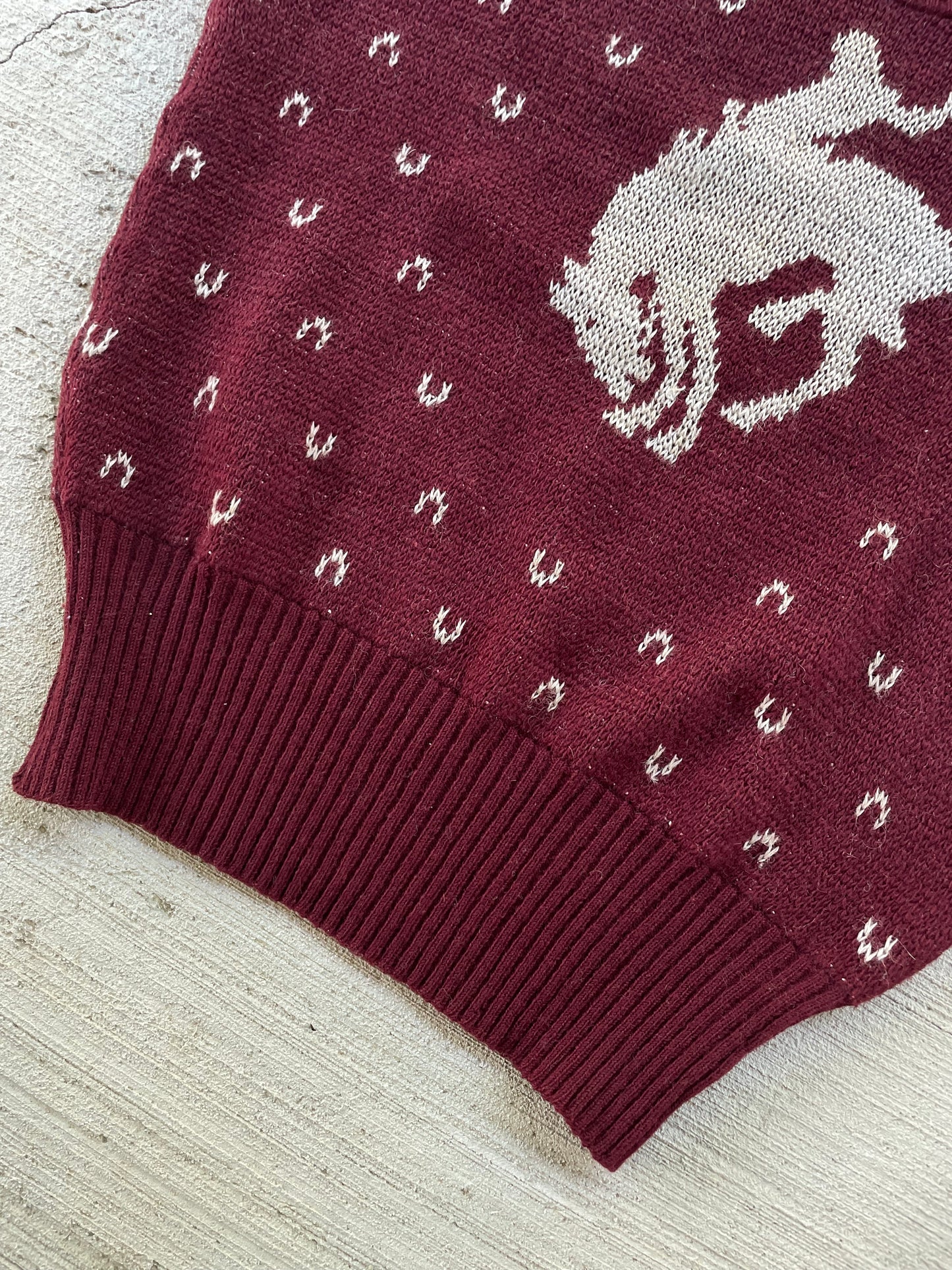 1930s Jantzen Rodeo Sweater