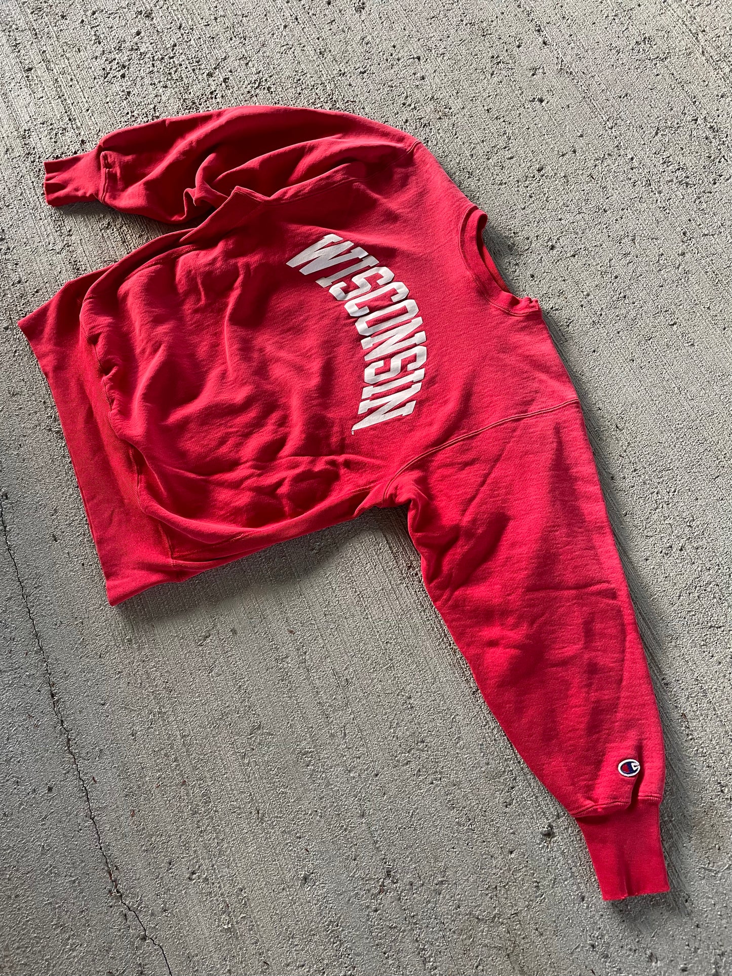 90s Champion Reverse Weave Wisconsin Sweatshirt