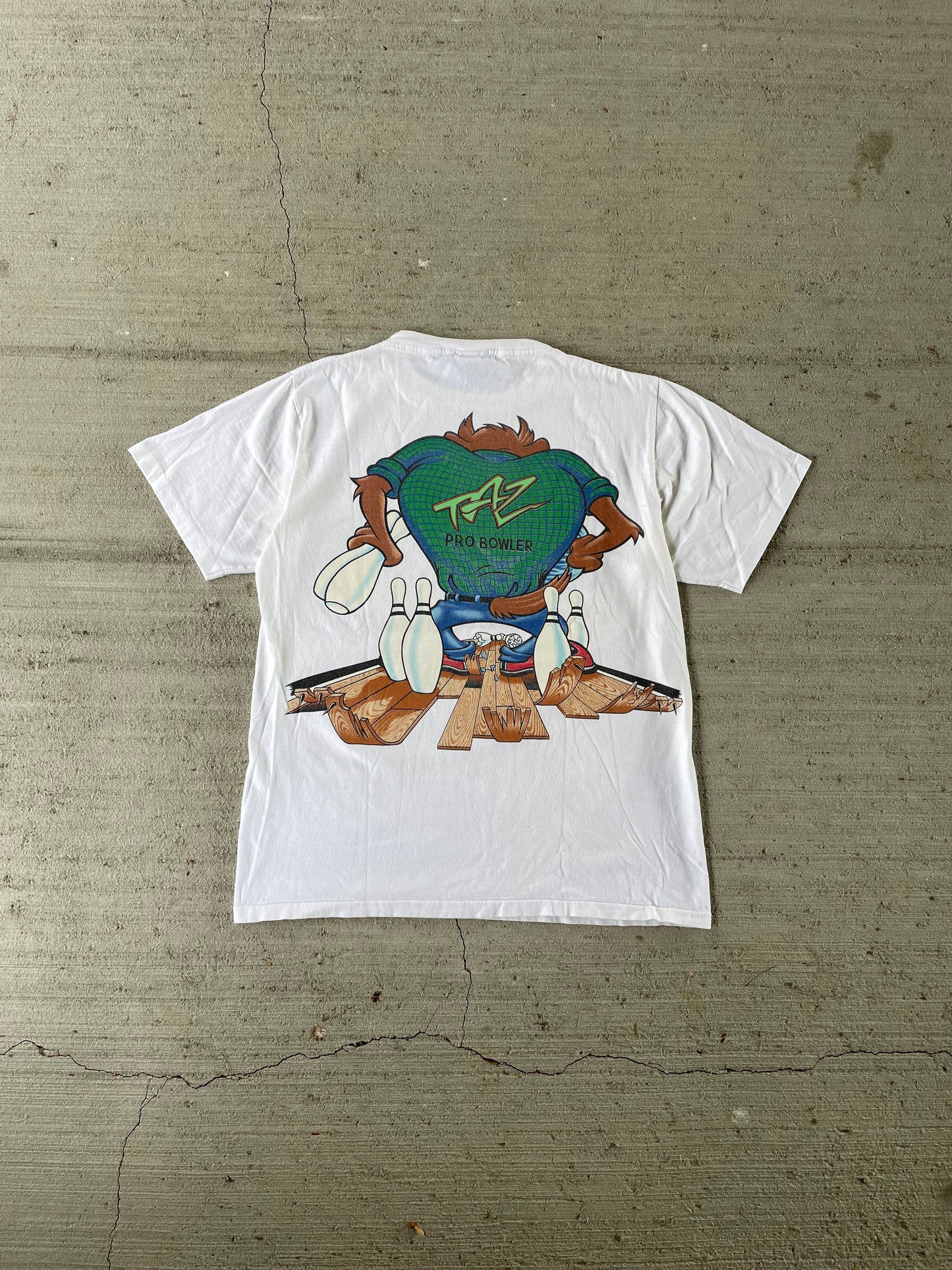 1995 Taz Bowling Tee