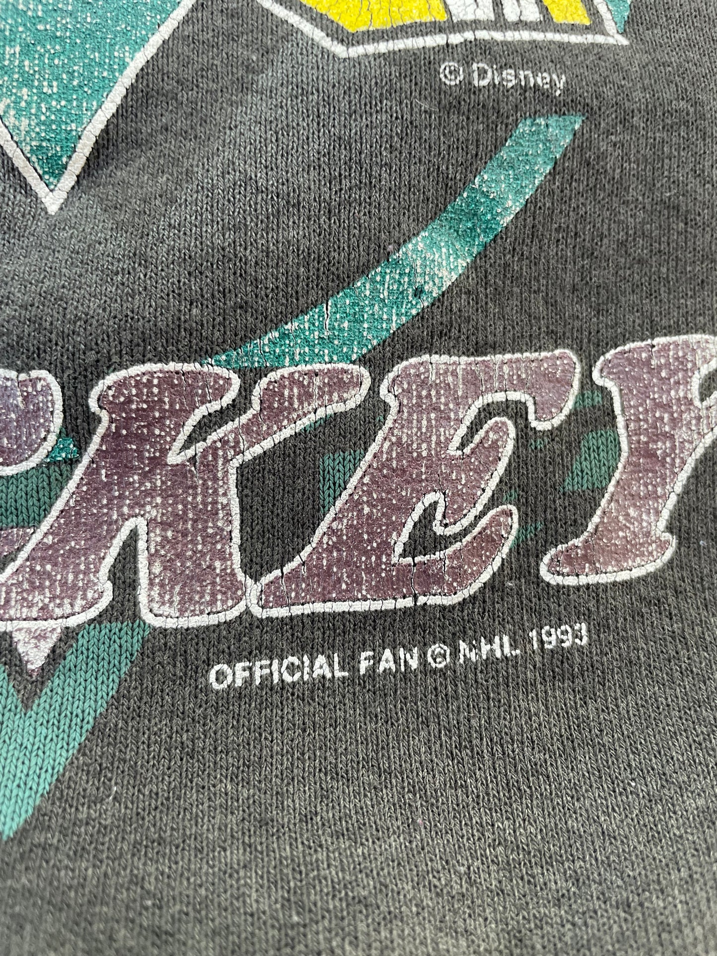 Vintage 1993 Anaheim Mighty Ducks Crewneck