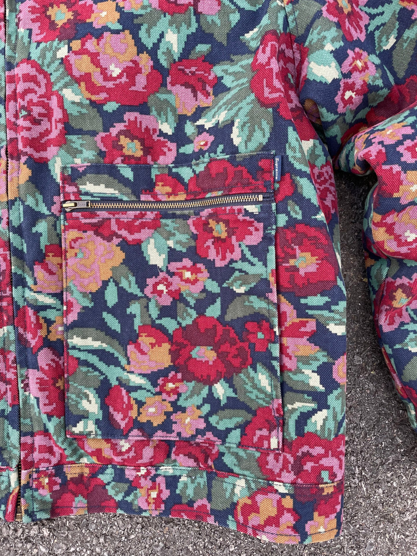Supreme Digi Floral Work Jacket