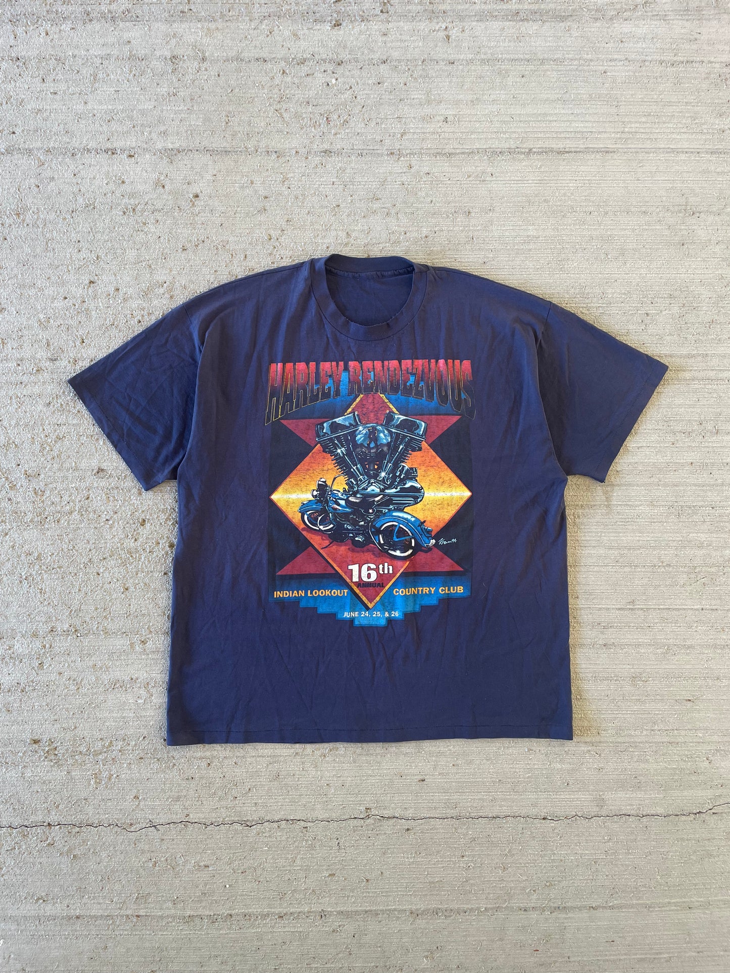 1994 Harley Rendezvous Tee