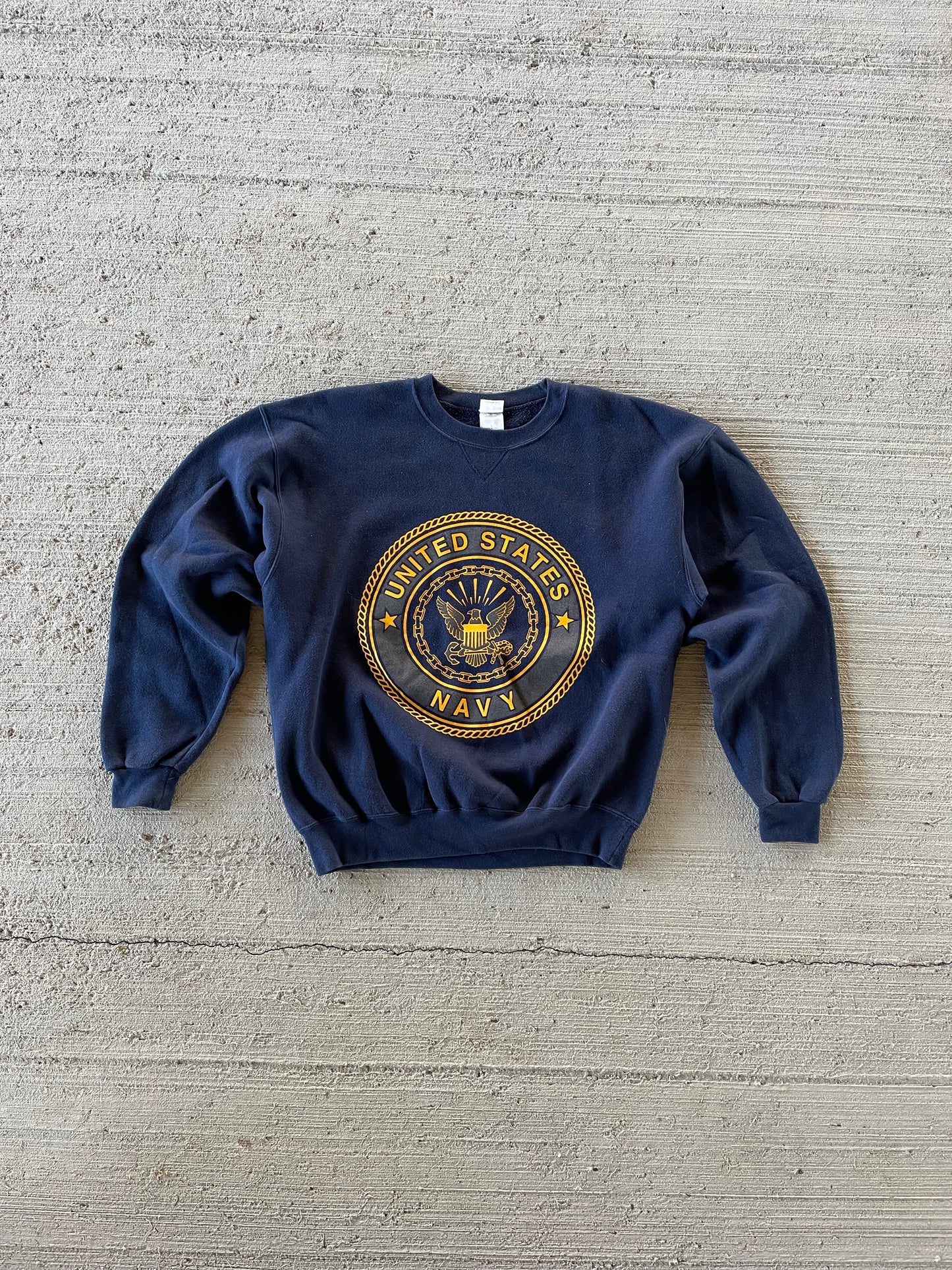 90s Reflective US Navy Sweatshirt
