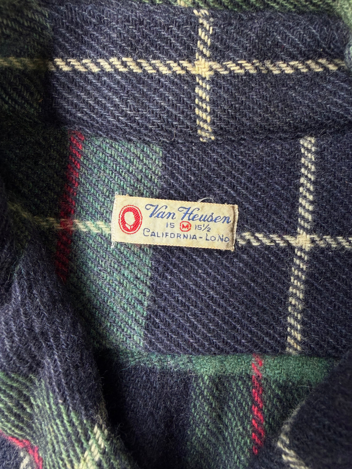 1940s/50s Van Heusen California Wool Flannel