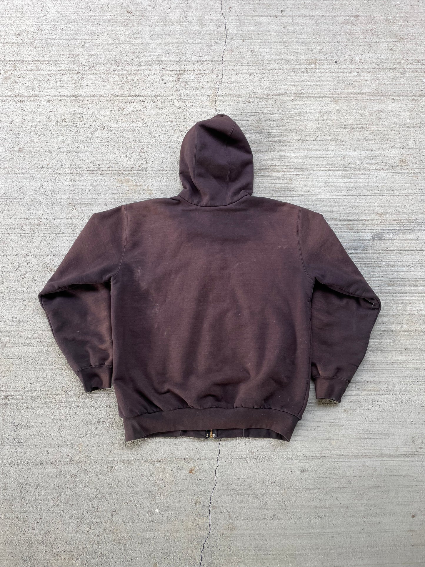 2000s Carhartt Thermal Lined Zip Up Hoodie
