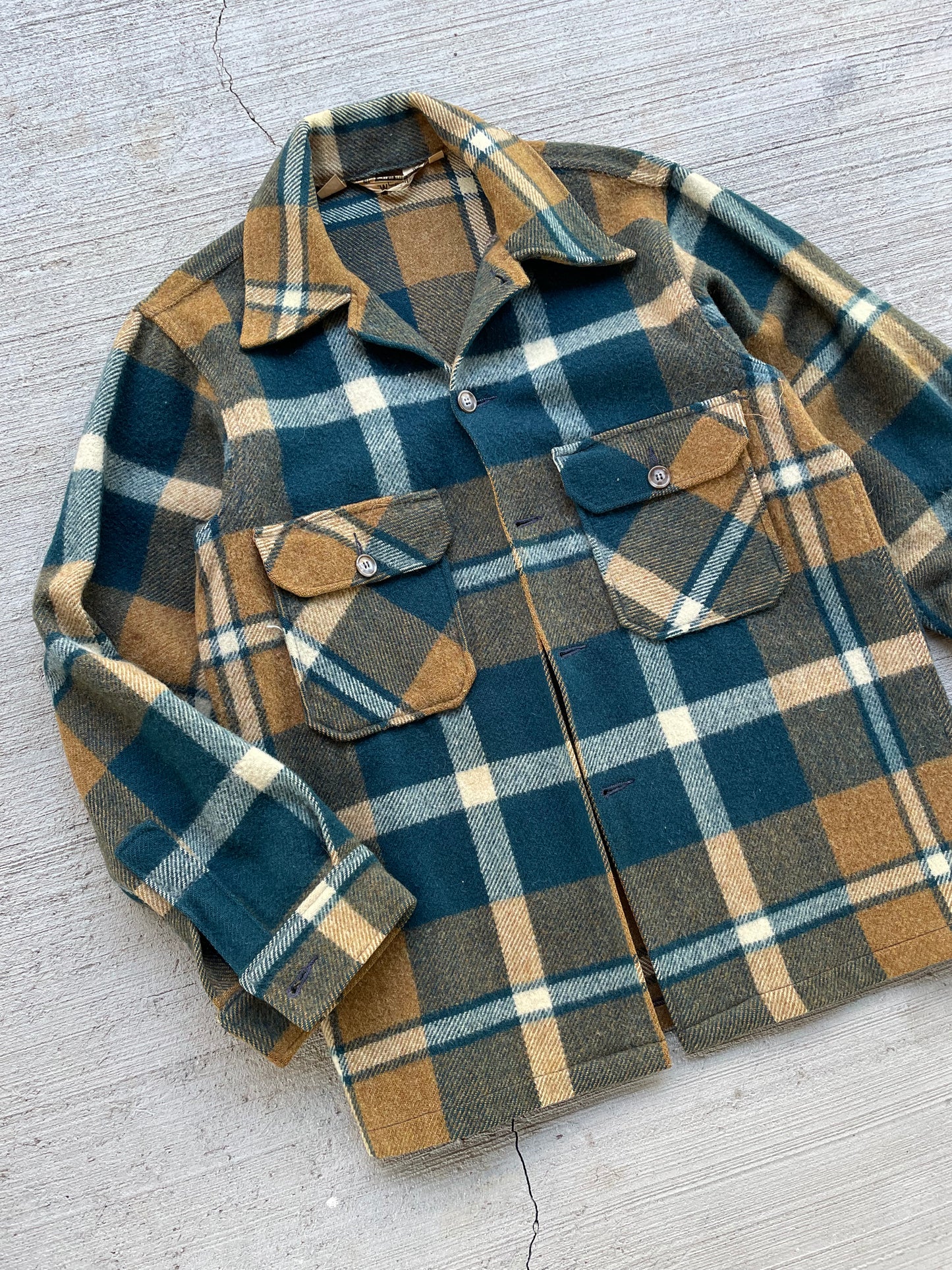 70s Woolrich Wool Flannel