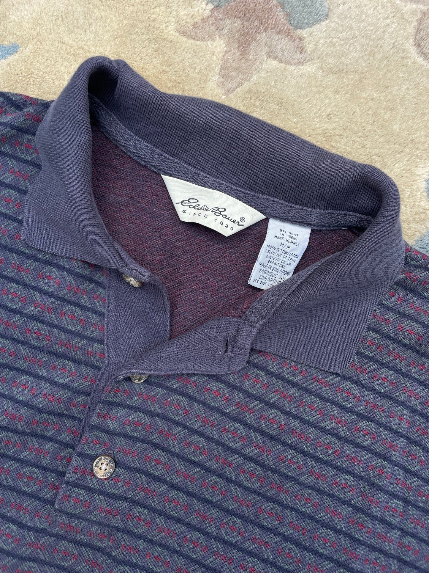 Vintage Y2K Eddie Bauer L/S Polo