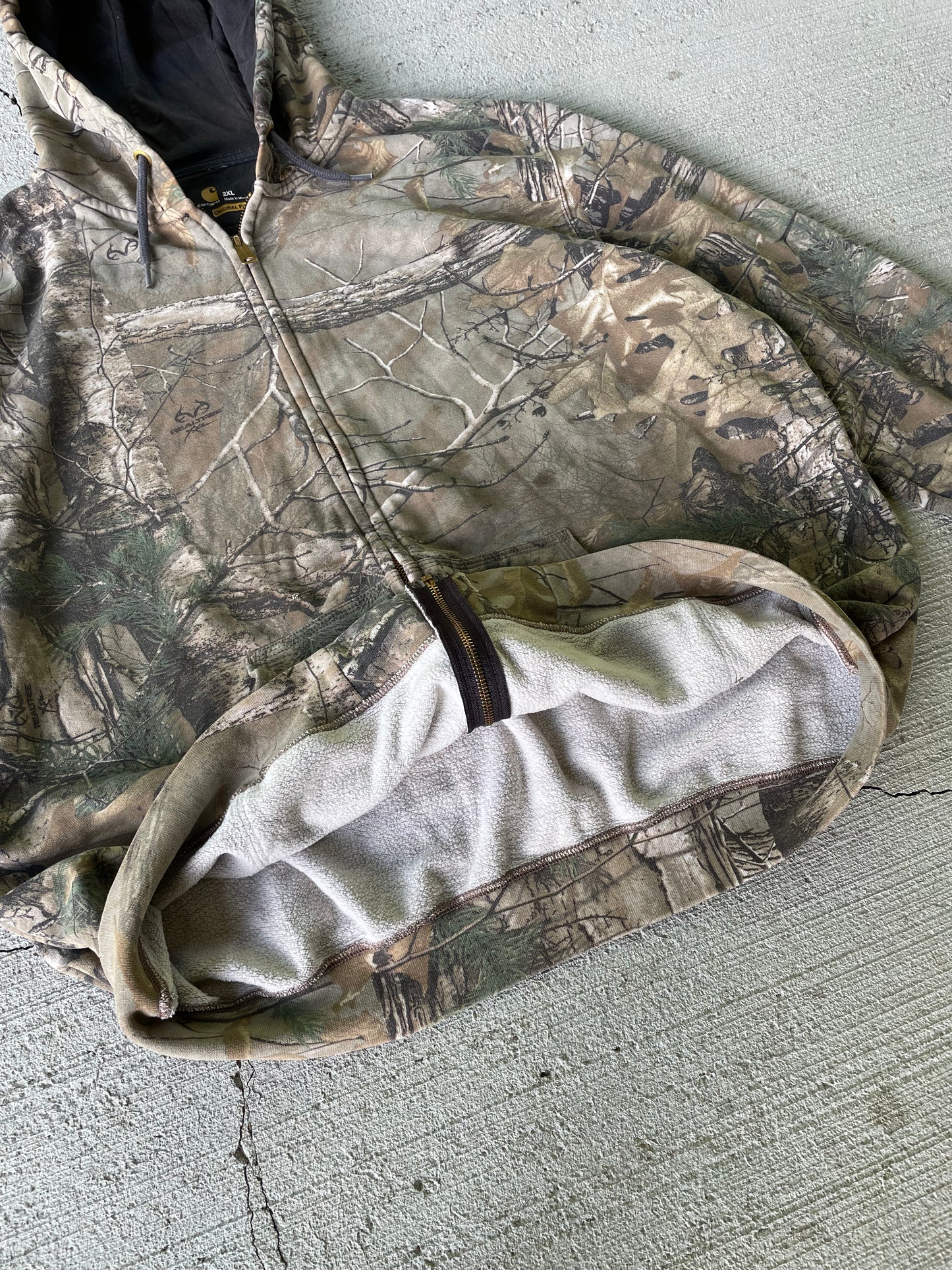 Carhartt Realtree Zip Up Hoodie
