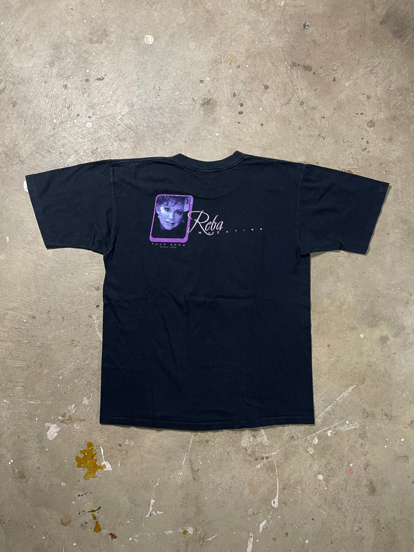 2000 Reba Mcentire Tour Tee