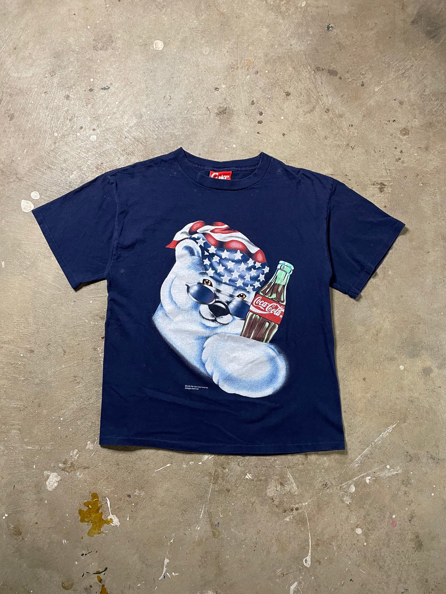 1995 Coca Cola Polar Bear Tee