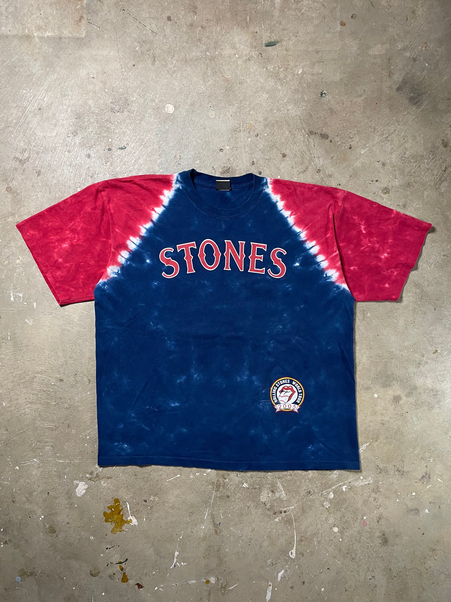 2005 Rolling Stones Boston Red Sox Tour Tee