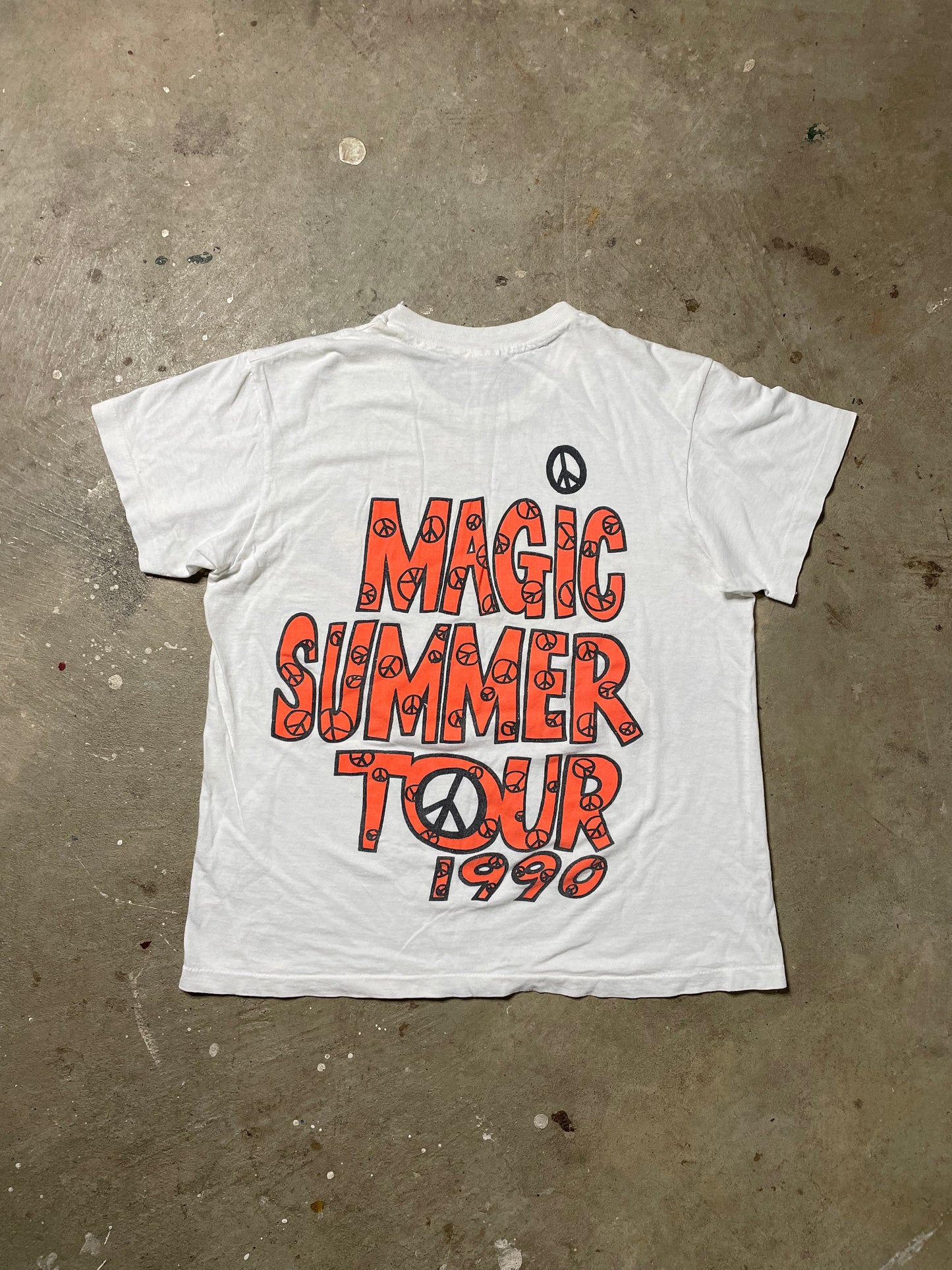 1990 New Kids on the Block Tour Tee