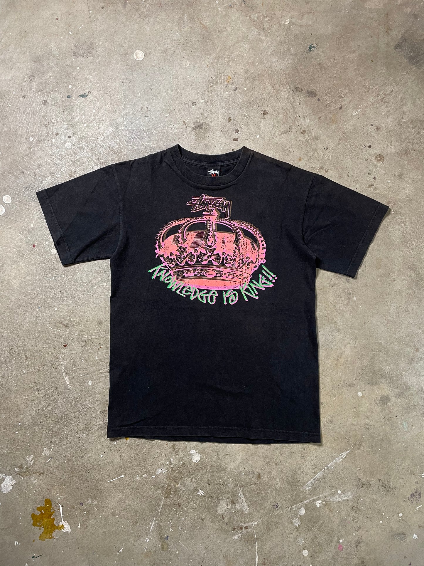 2000s Stussy ‘Knowledge is King’ Tee