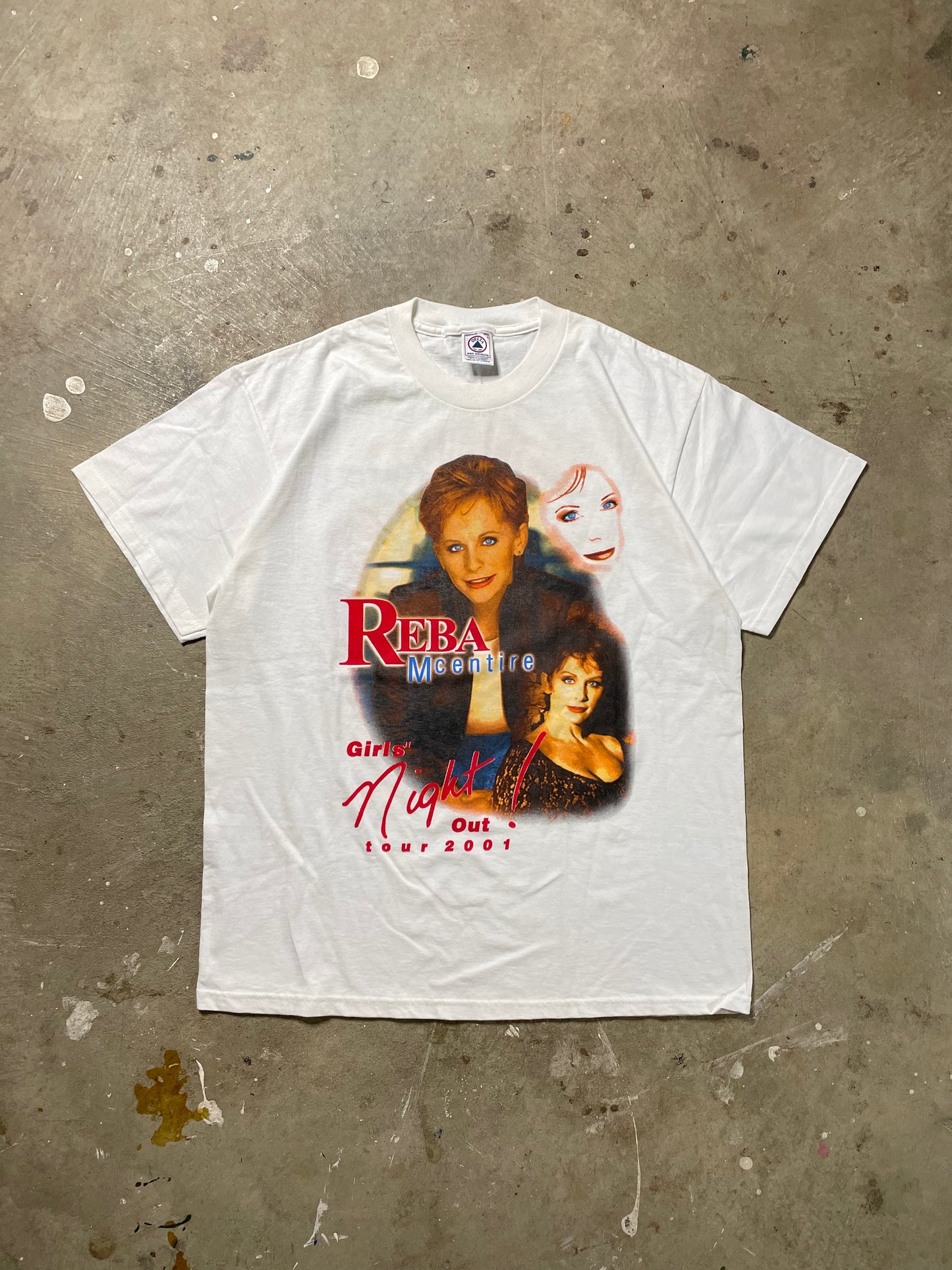2001 Reba Mcentire ‘Girl’s Night Out’ Tour Tee