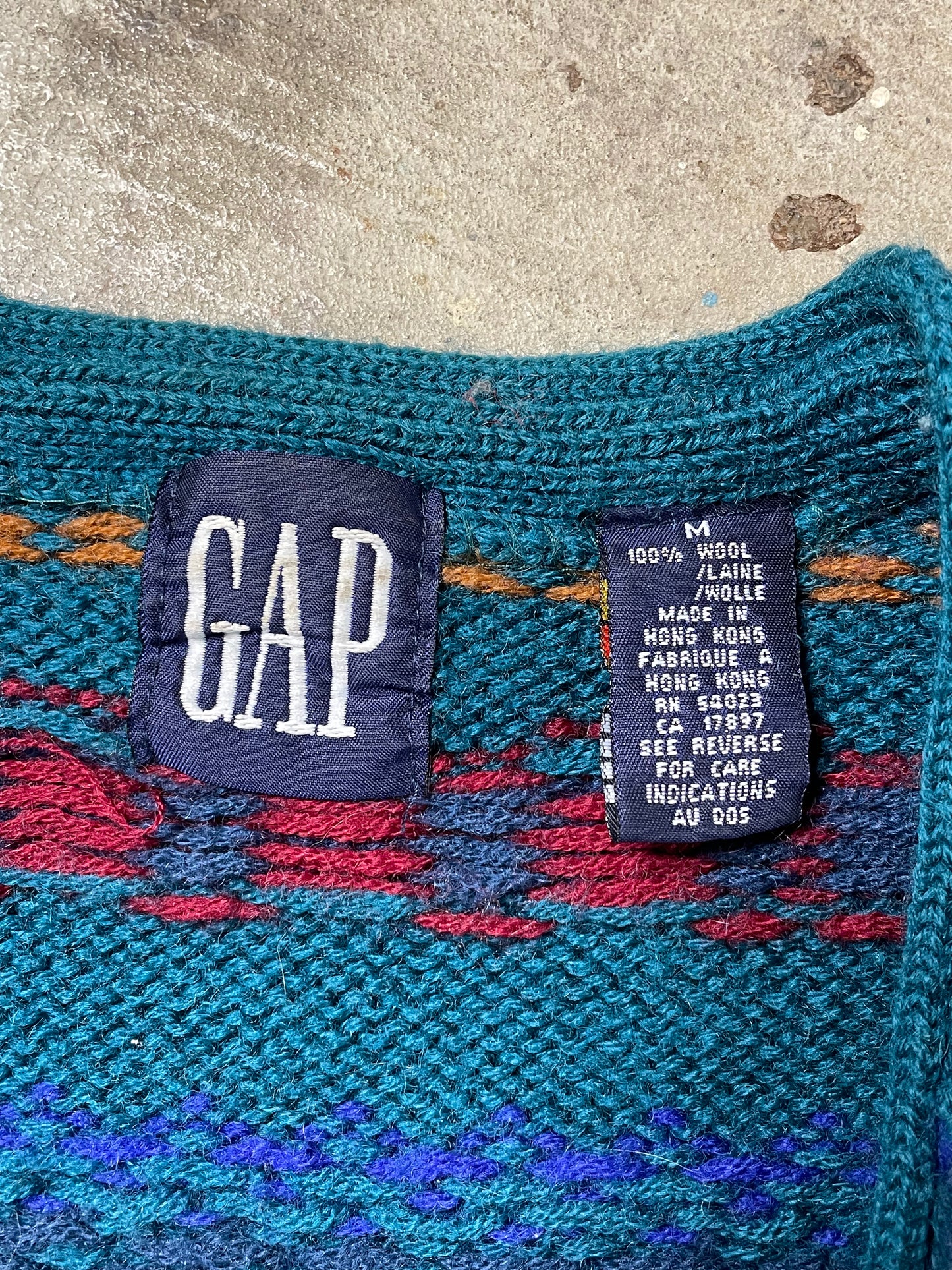 Vintage GAP Wool Cardigan