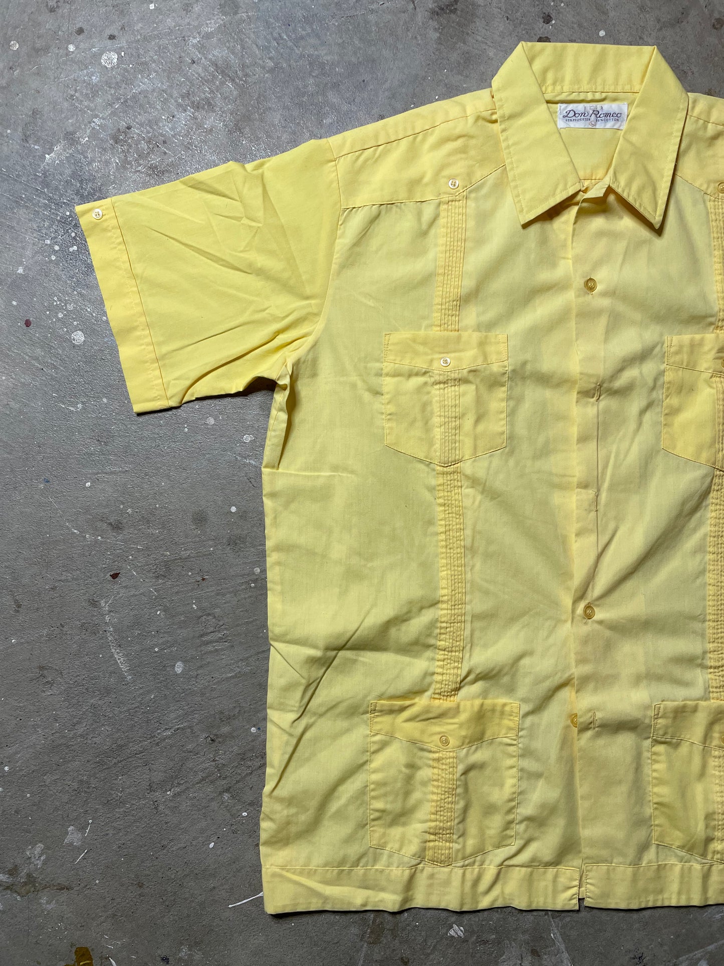 1960s Don Romeo Guayabera Shirt