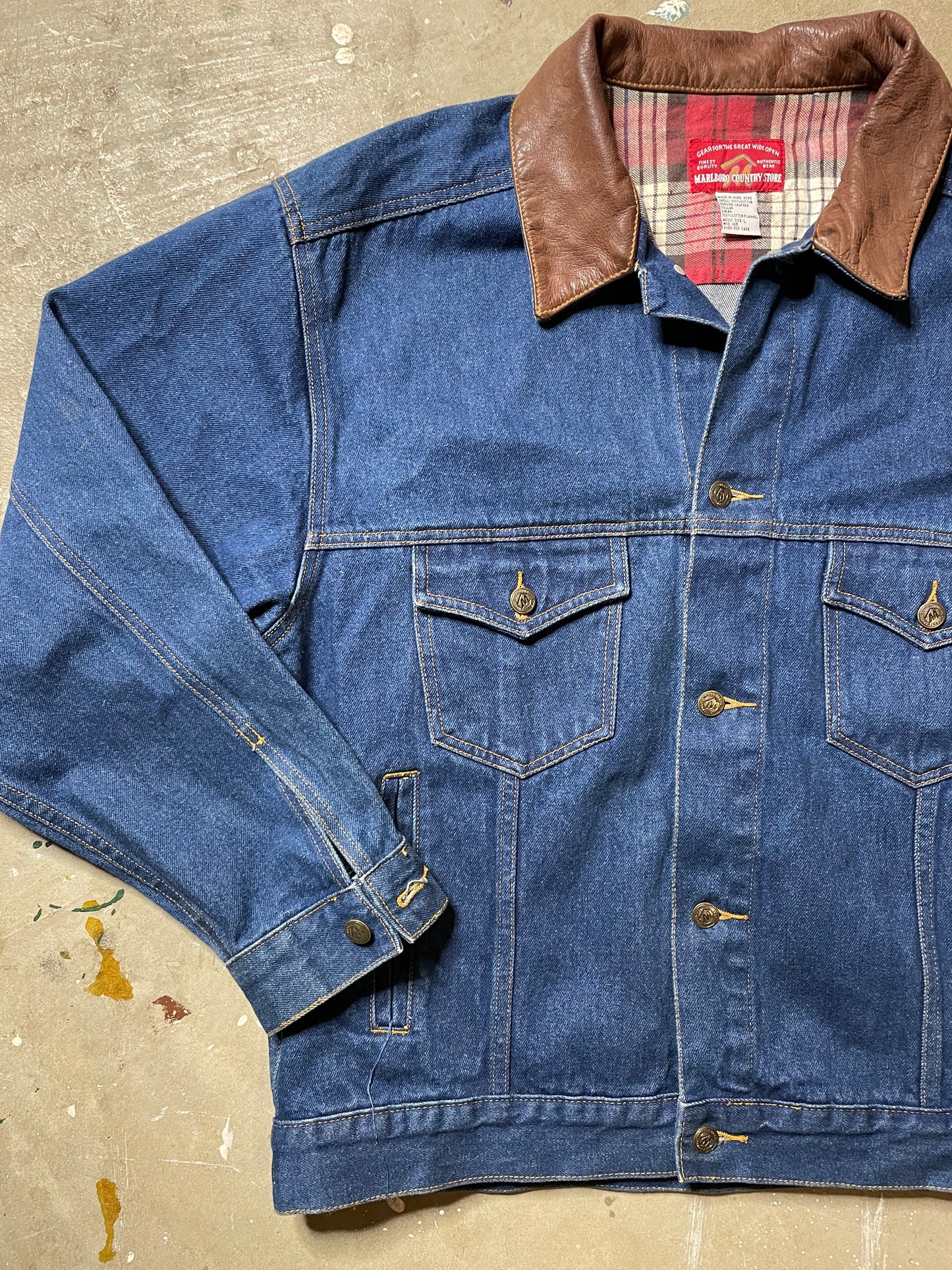 1990s Marlboro Denim Jacket