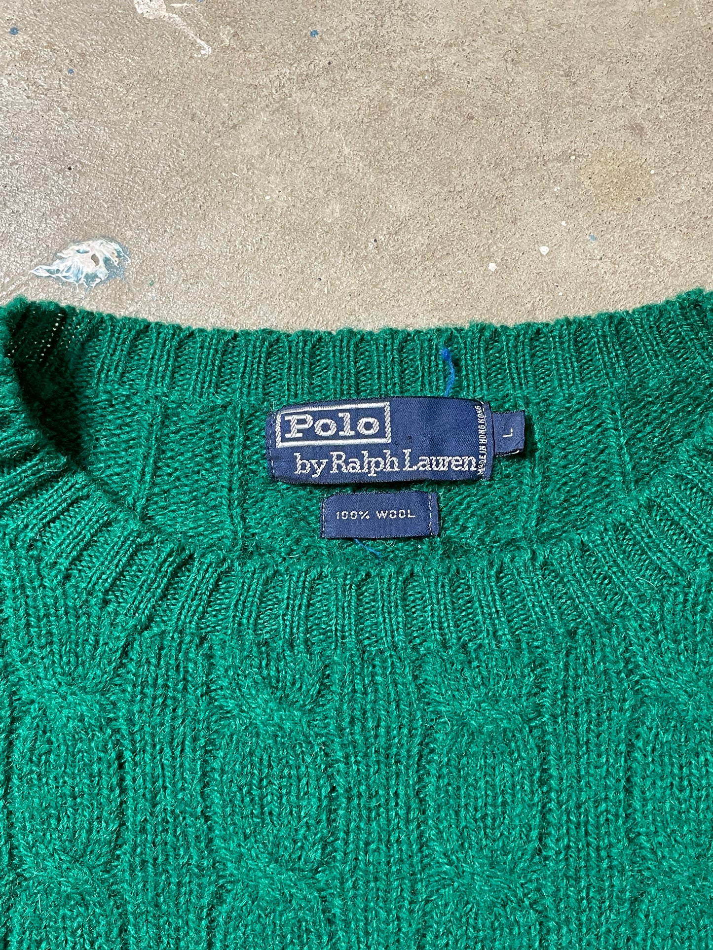 1990s Polo Ralph Lauren Wool Sweater