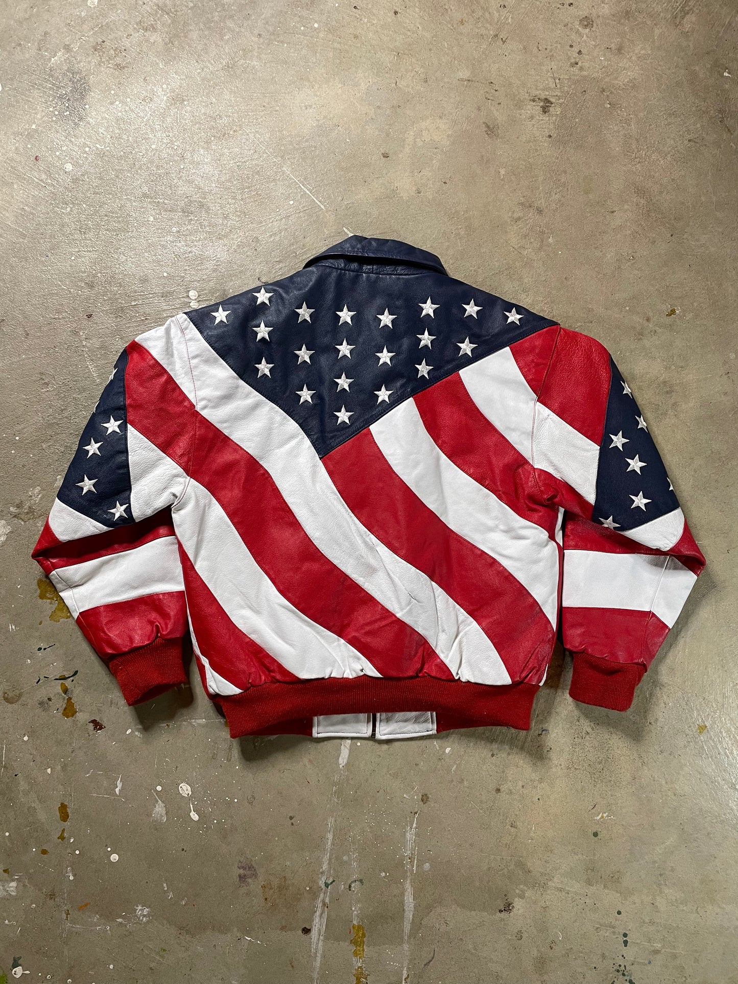 Vintage Michael Hoban USA Leather Jacket