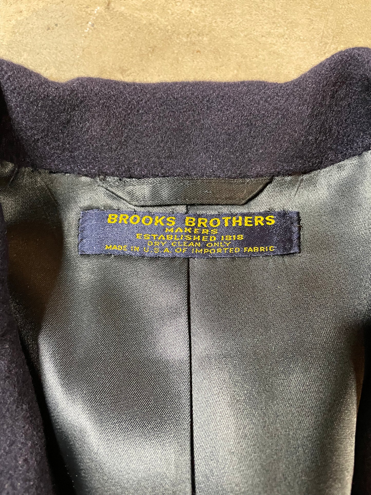Vintage Brooks Brothers Peacoat