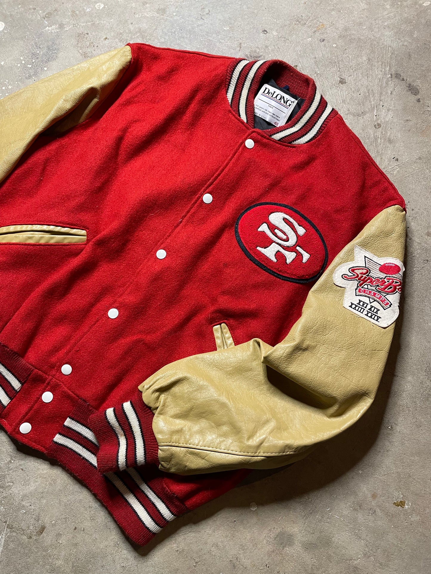 1990s San Francisco 49ers Varsity Jacket