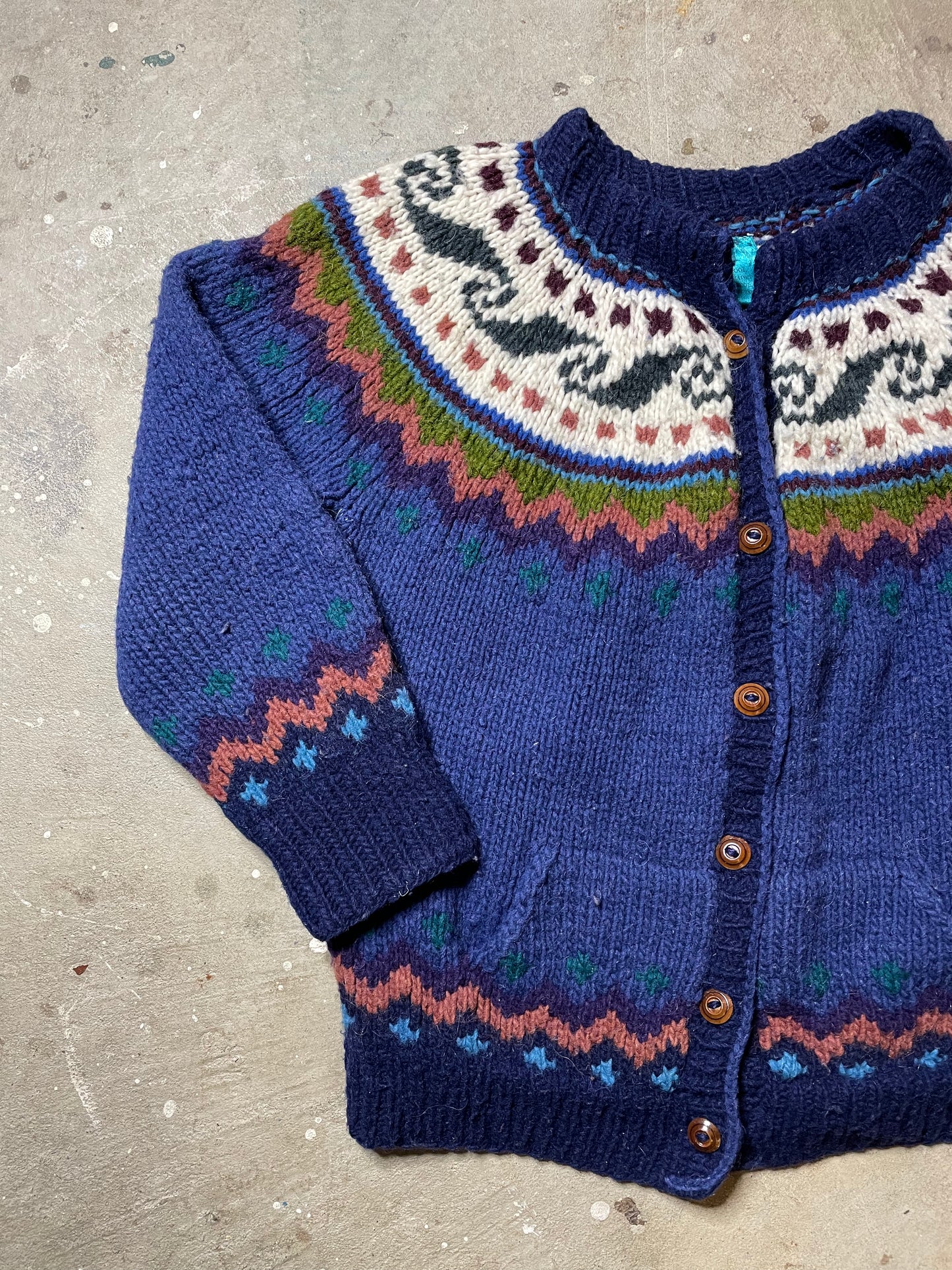 Vintage Arly Wool Cardigan