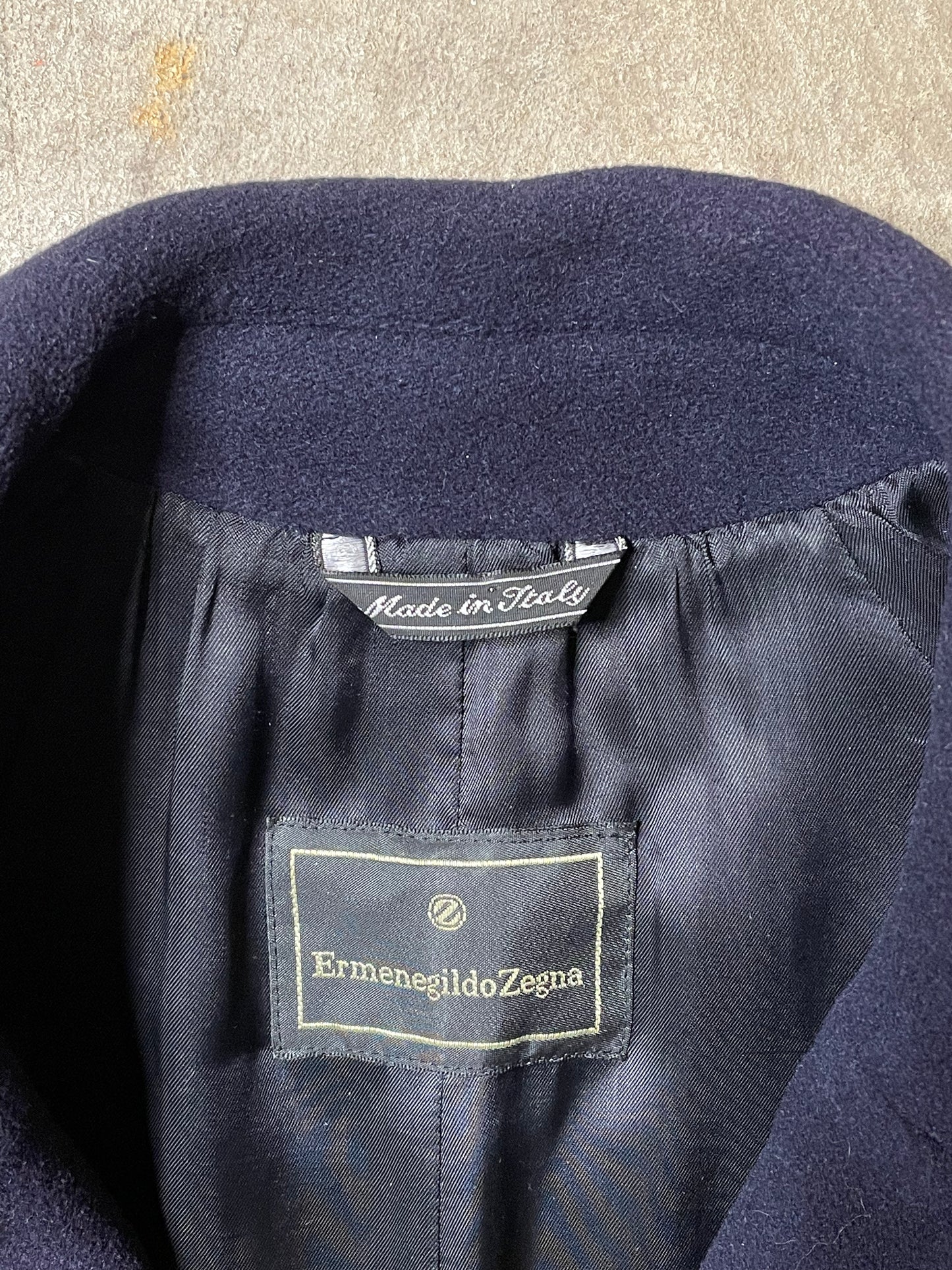 Vintage Ermenegildo Zegna Peacoat
