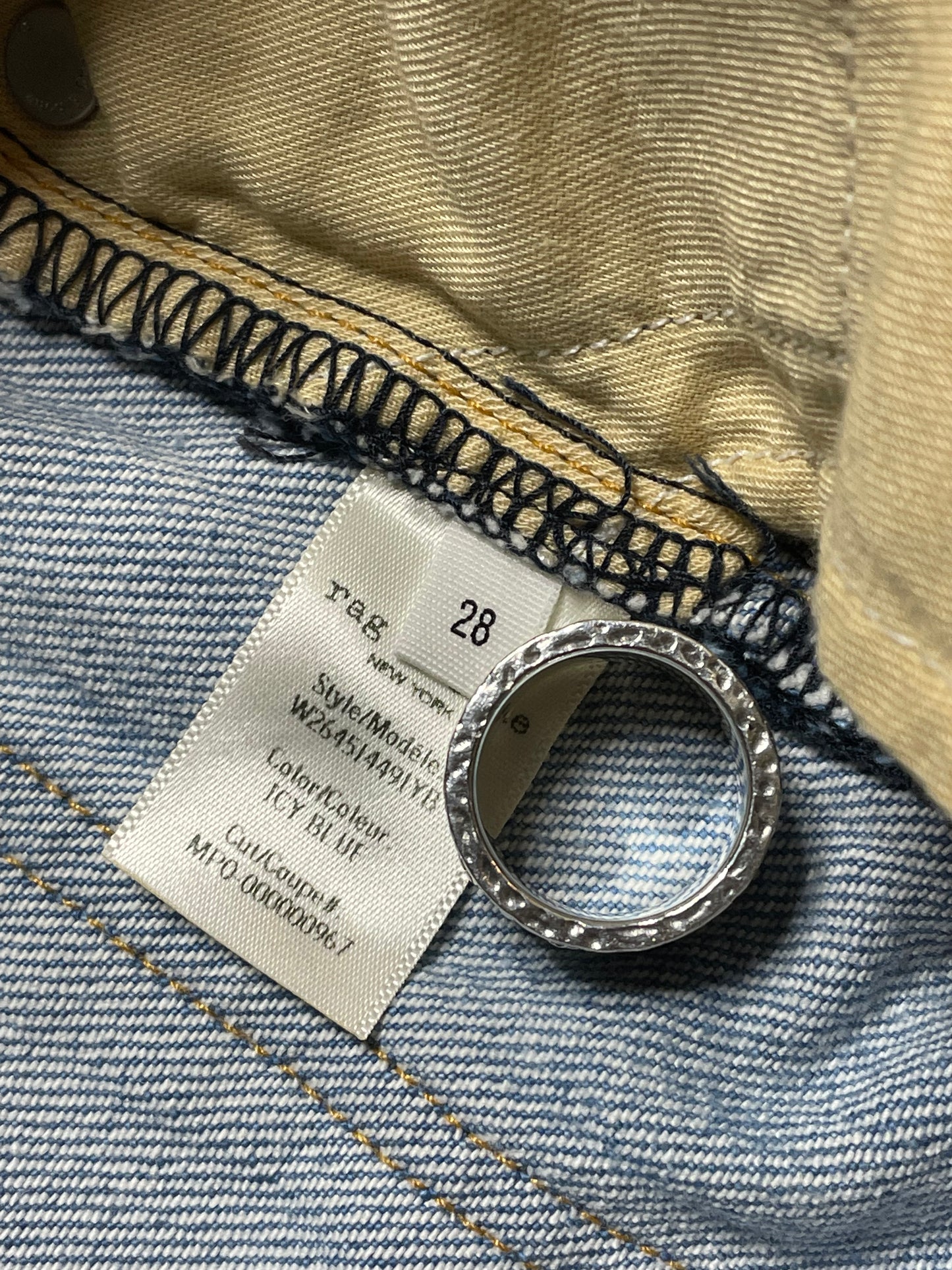 Rag & Bone Maya High Rise Straight Denim Jeans