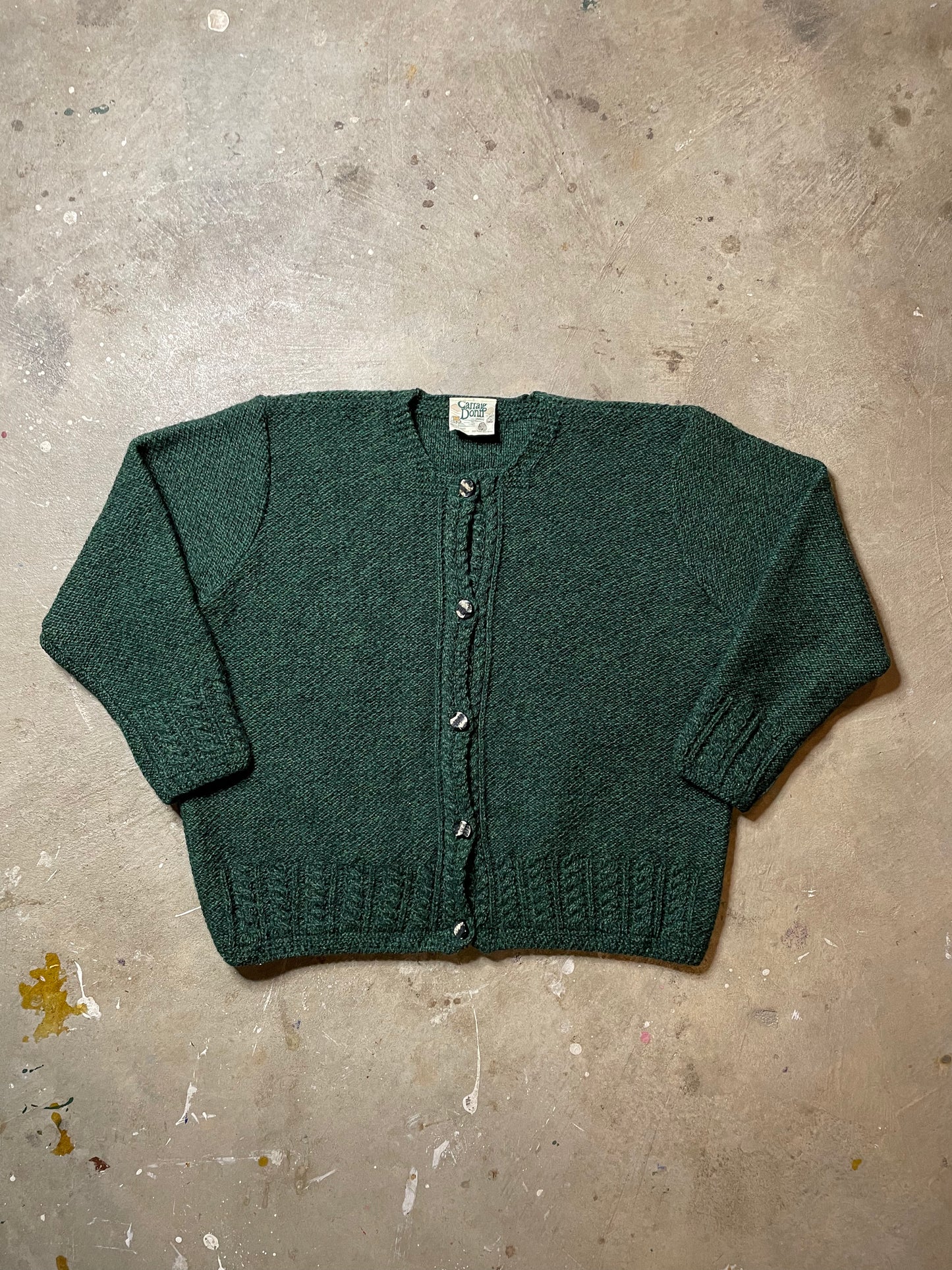1980s Carraig Donn Wool Cardigan