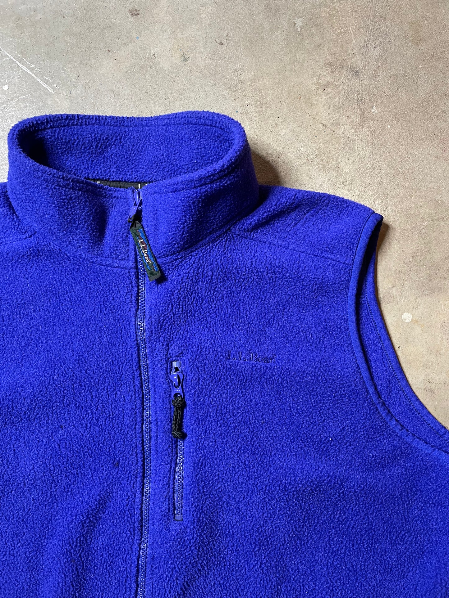 Y2K LL Bean Fleece Vest