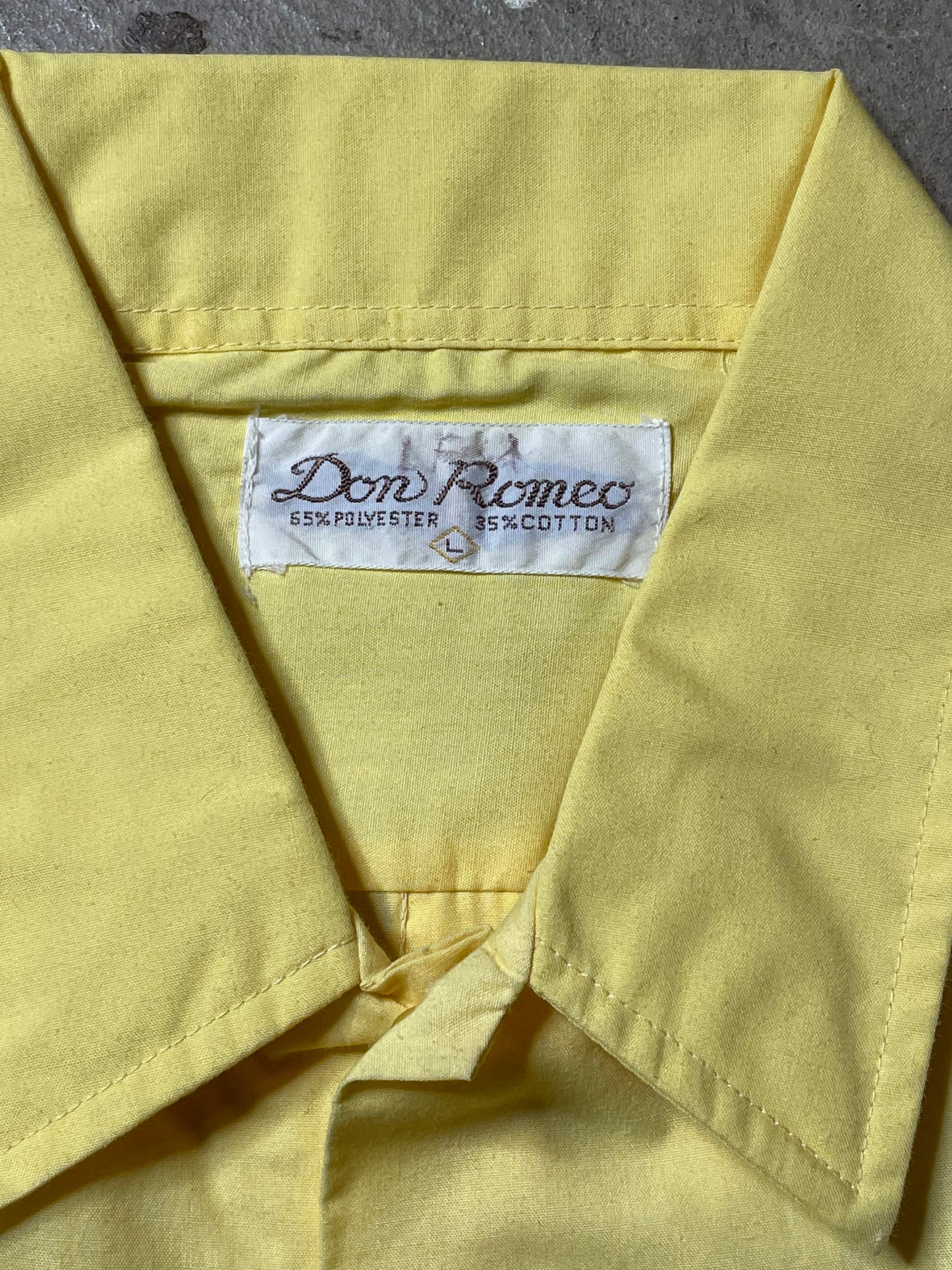 1960s Don Romeo Guayabera Shirt
