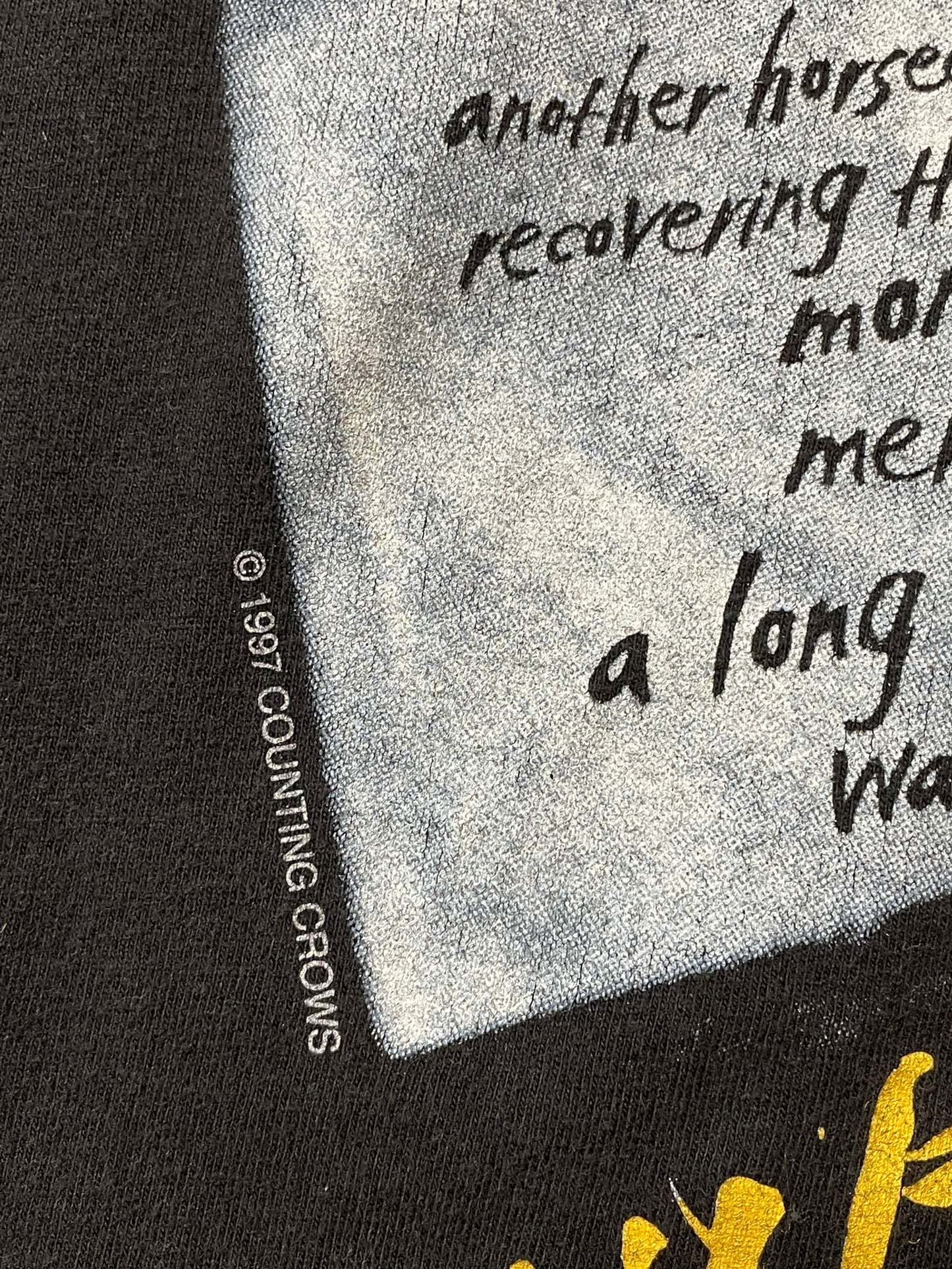 1997 Counting Crows Tour Tee