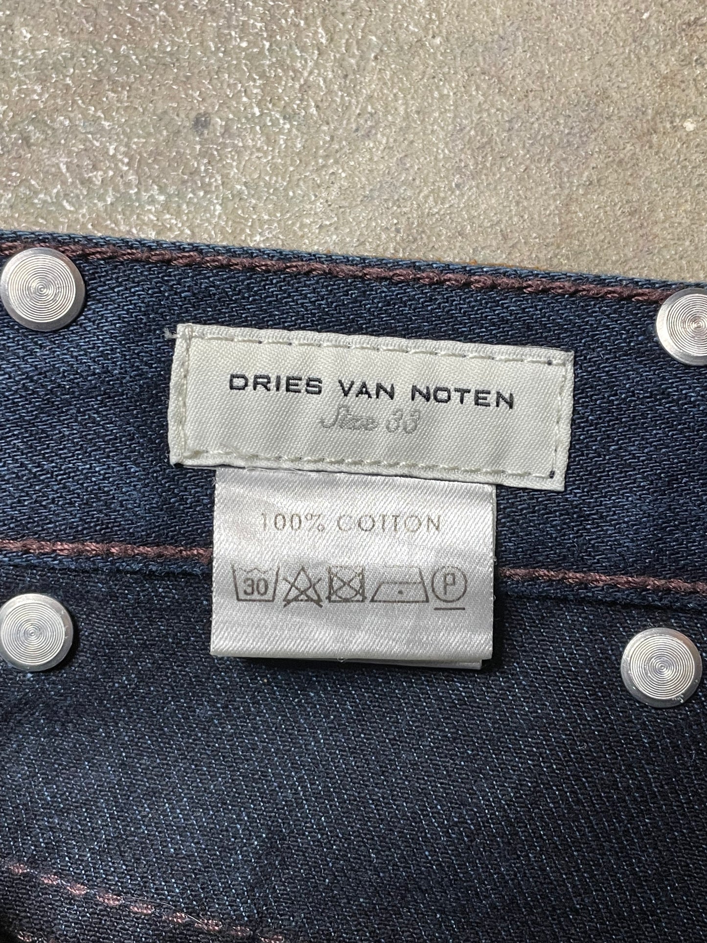 Dries Van Noten Denim Jeans