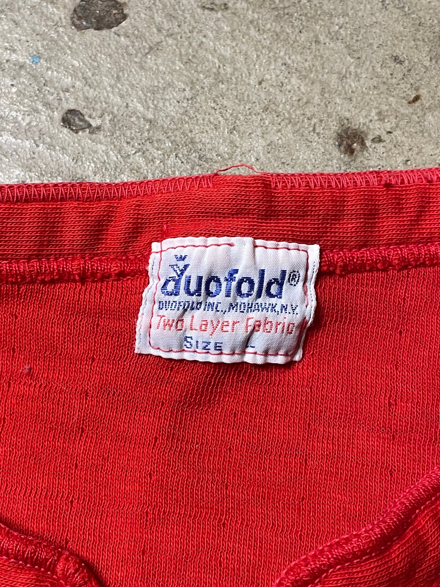 1950s/1960s Duofold Henley Shirt