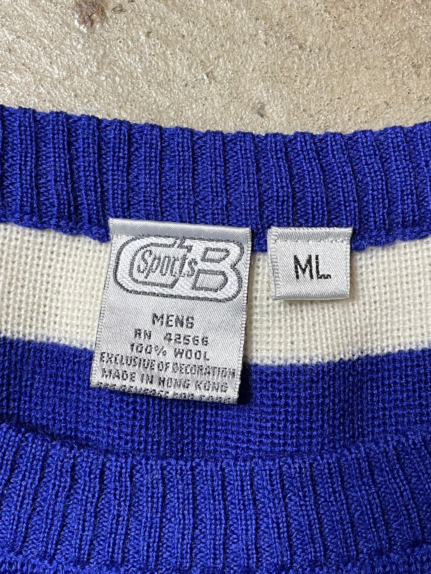 1990s CB Sports Wool Sweater